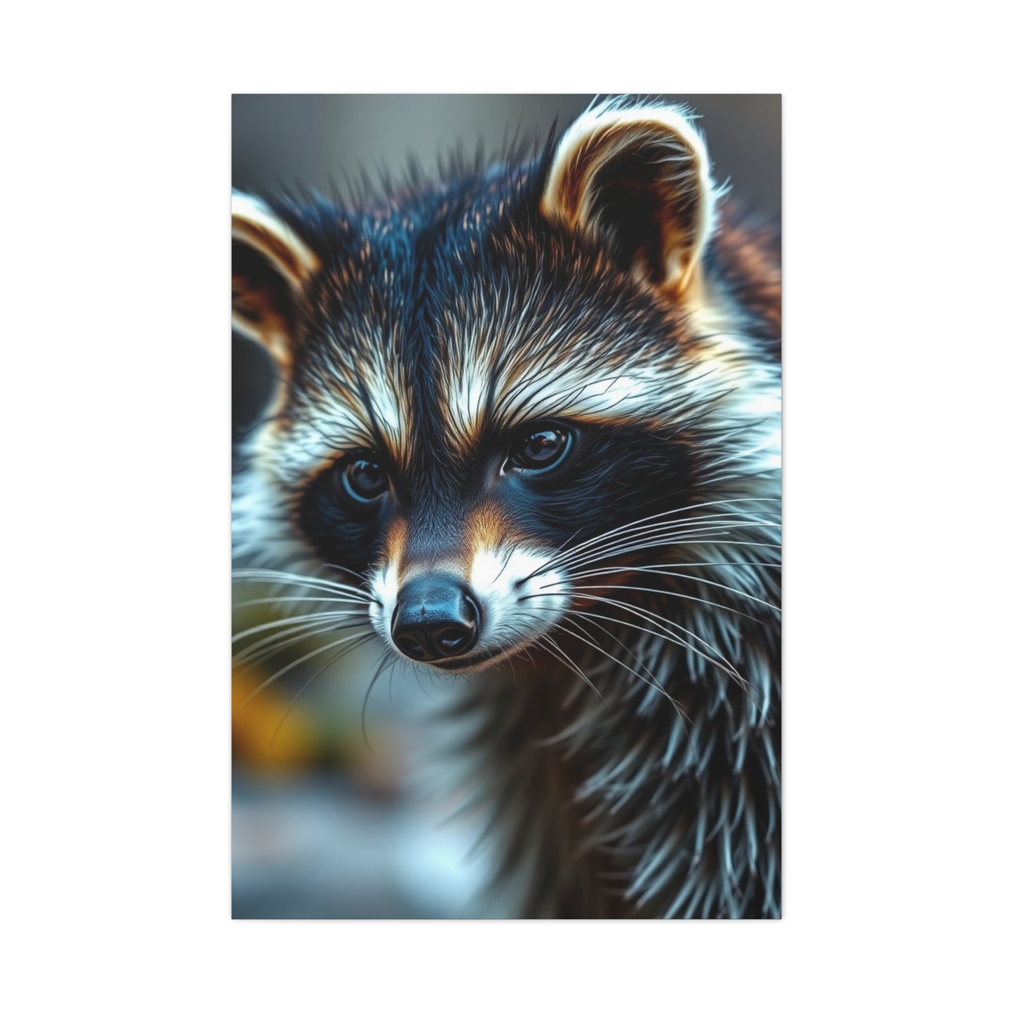 Raccoon Art Luxury Canvas Wall Art & Canvas Print