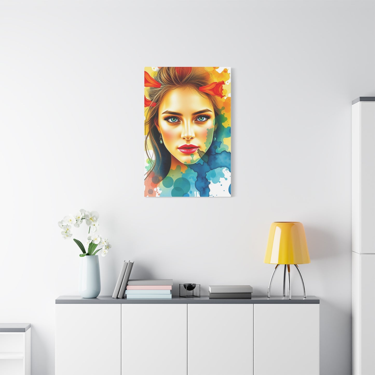 Supreme Watercolor Art Collection Wall Art & Canvas Print