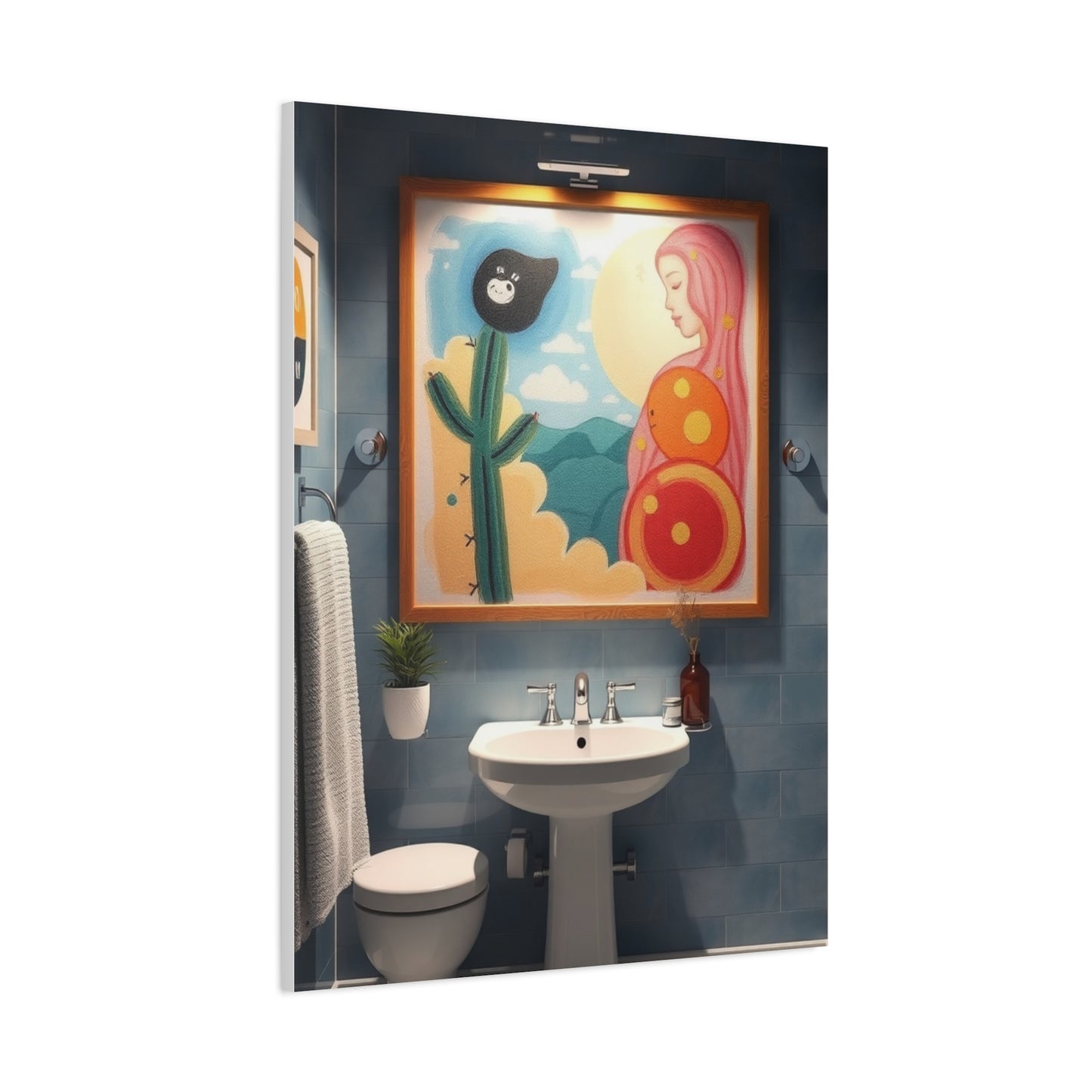 Kid’s Bathroom Art Supreme Gallery Wall Art & Canvas Print