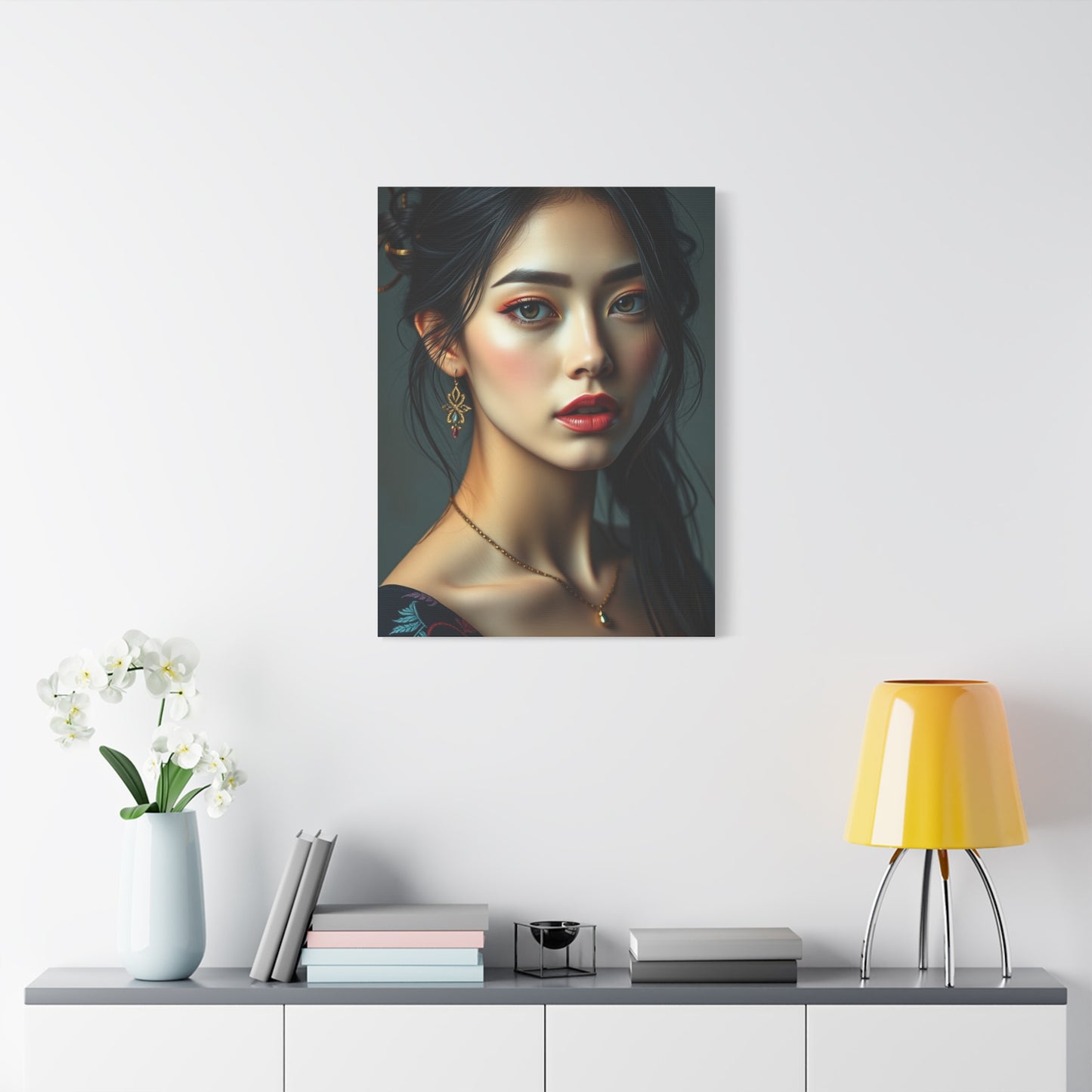 Mystical Nymph Painting Wall Art & Canvas Print