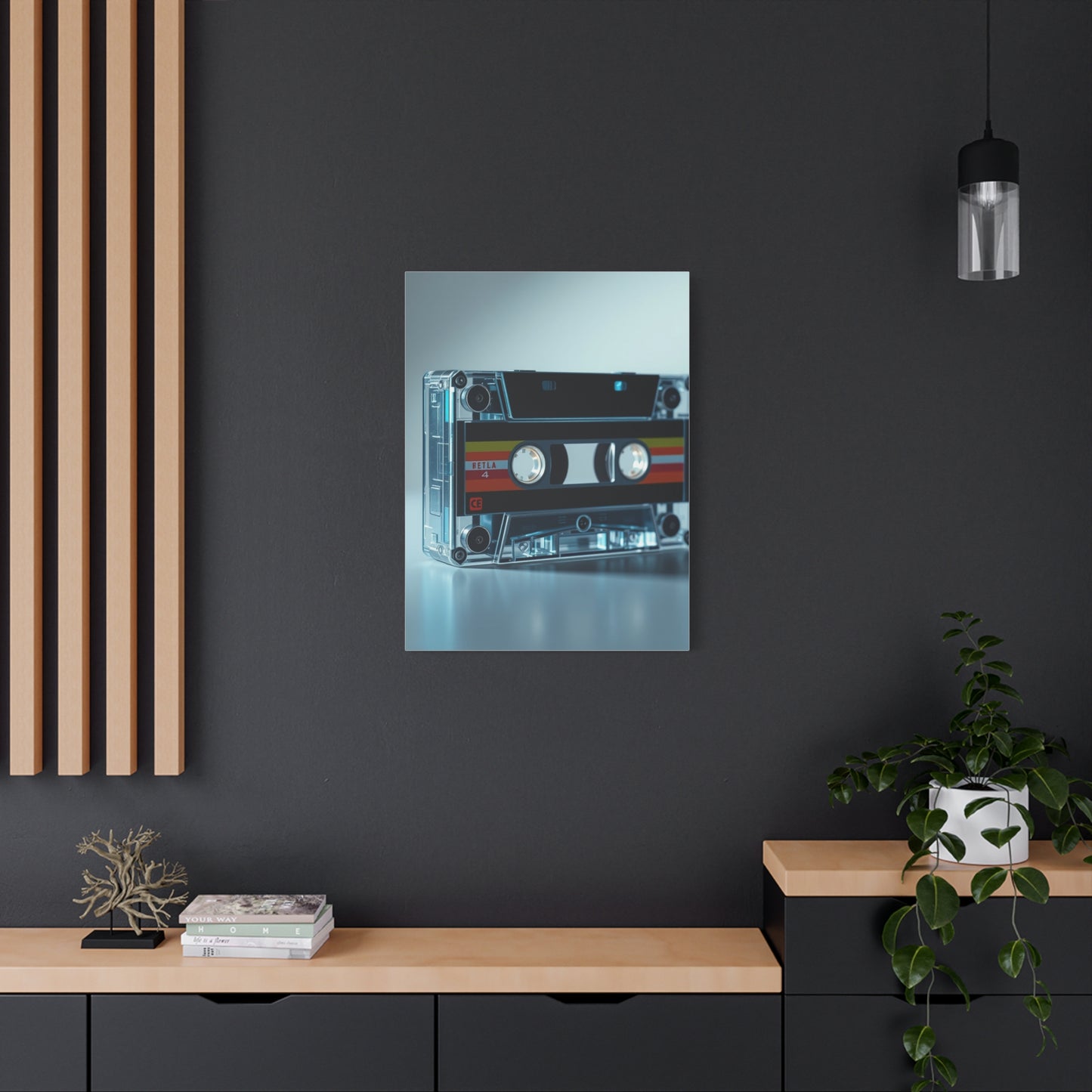 Cassette Tapes Art Refined Canvas Wall Art & Canvas Print