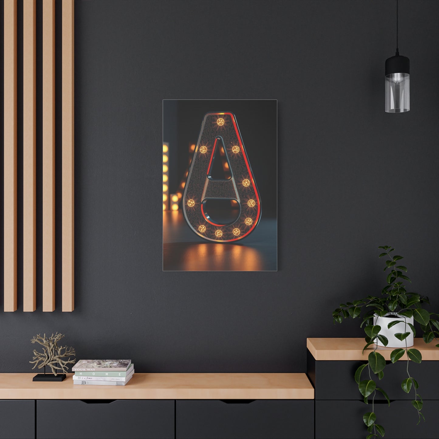 Elite Alphabet & Letter Art Vision Wall Art & Canvas Print