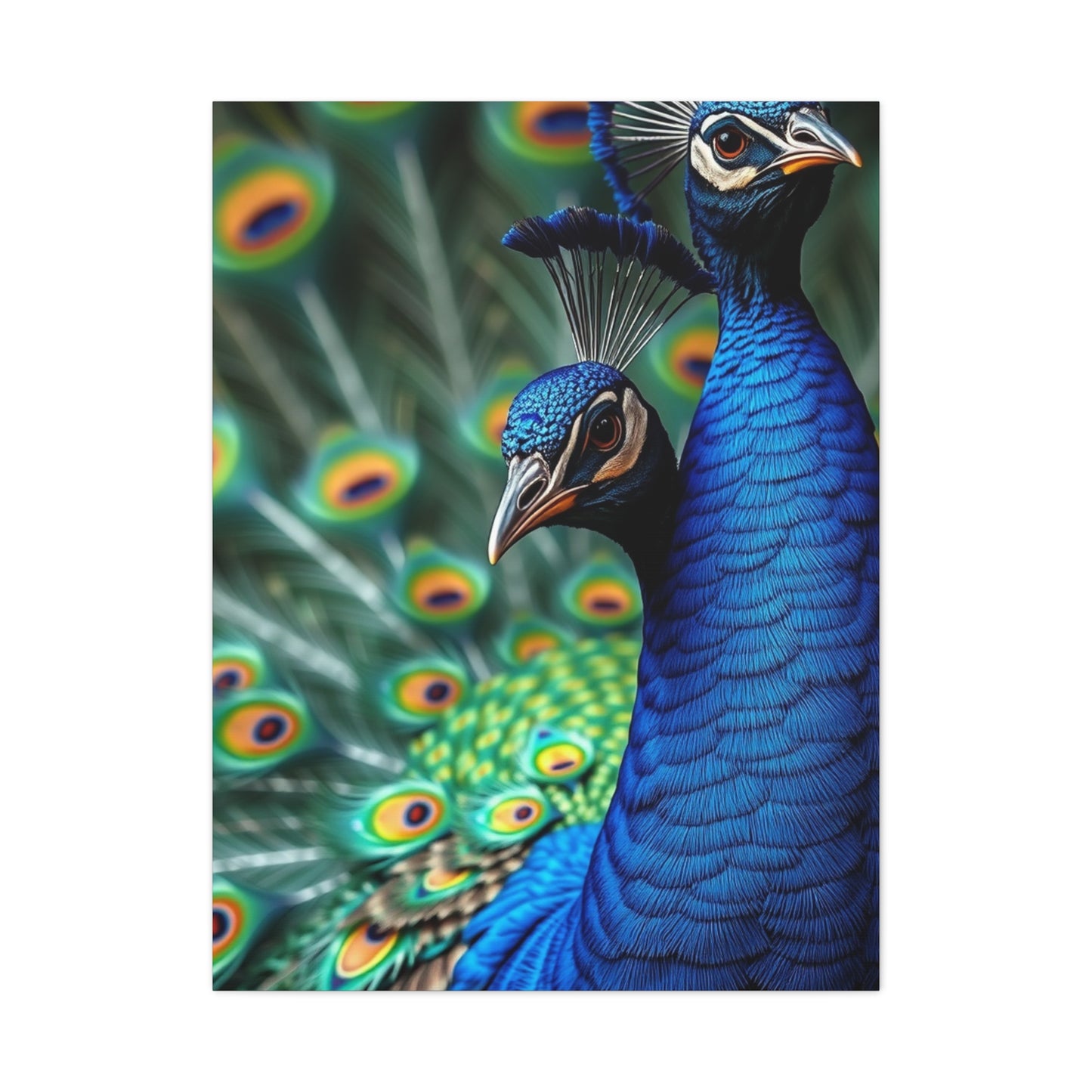 Vision Peacock Art Art Wall Art & Canvas Print