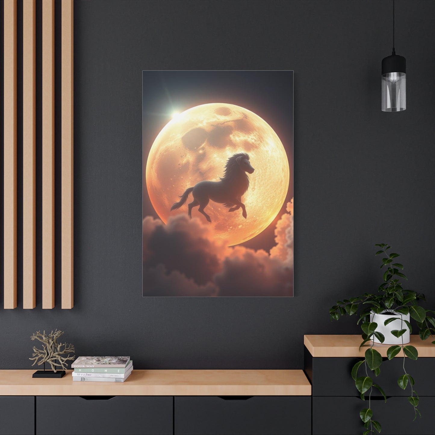 Celestial Glow Canvas Wall Art & Canvas Print