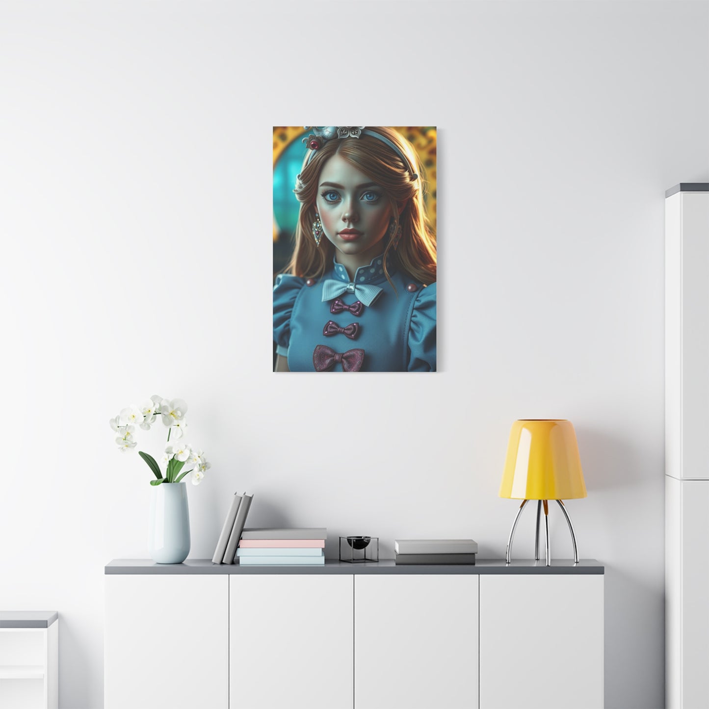 Luxury Alice In Wonderland Characters Art Collection Wall Art & Canvas Print