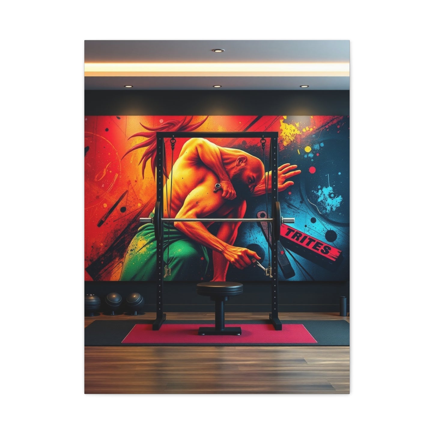 Opulent Fitness Canvas Wall Art & Canvas Print