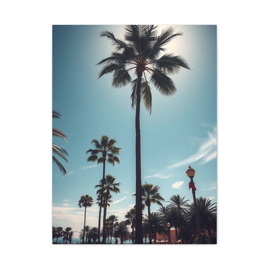 Paradise Palms Canvas Wall Art & Canvas Print