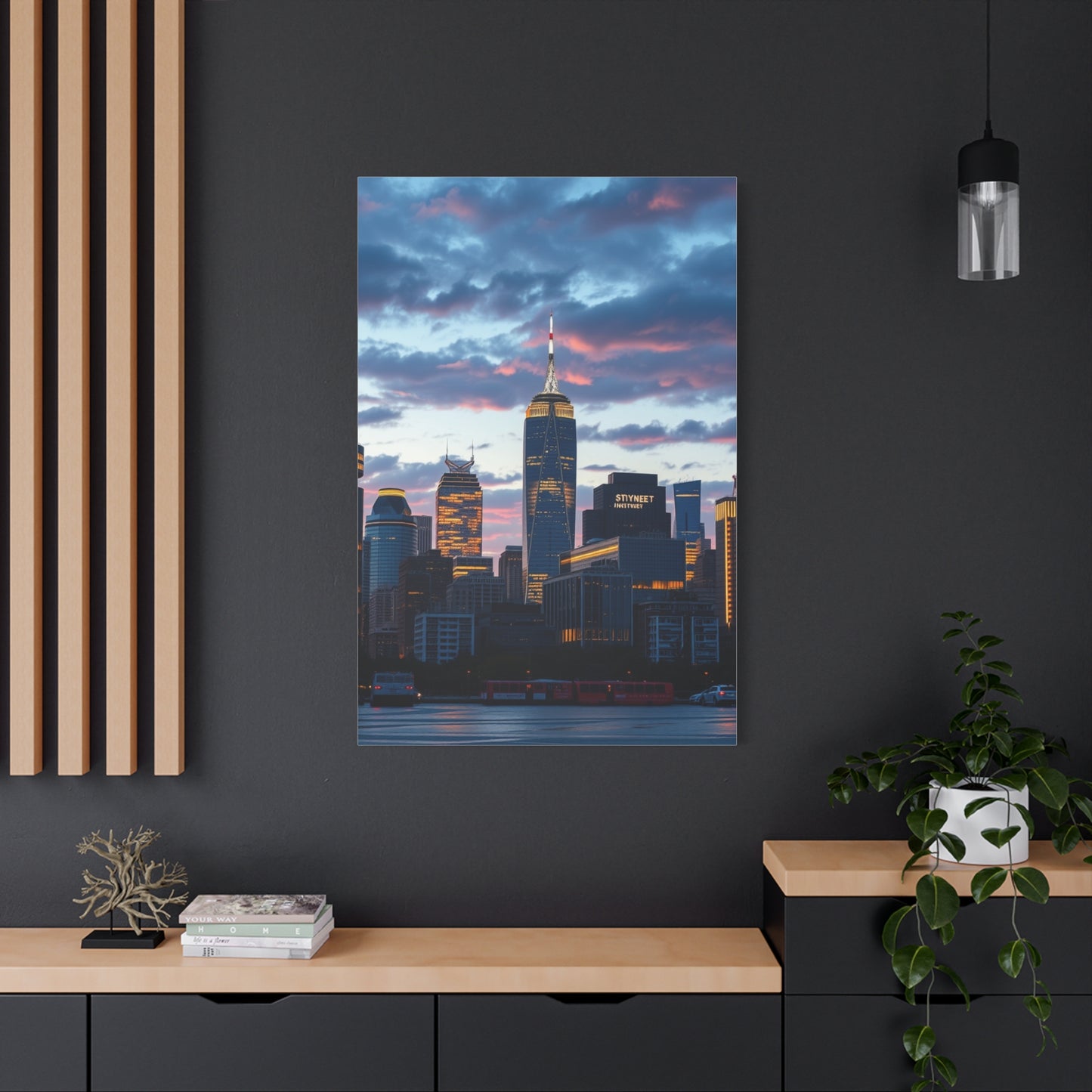 Vision Skyline Art Art Wall Art & Canvas Print