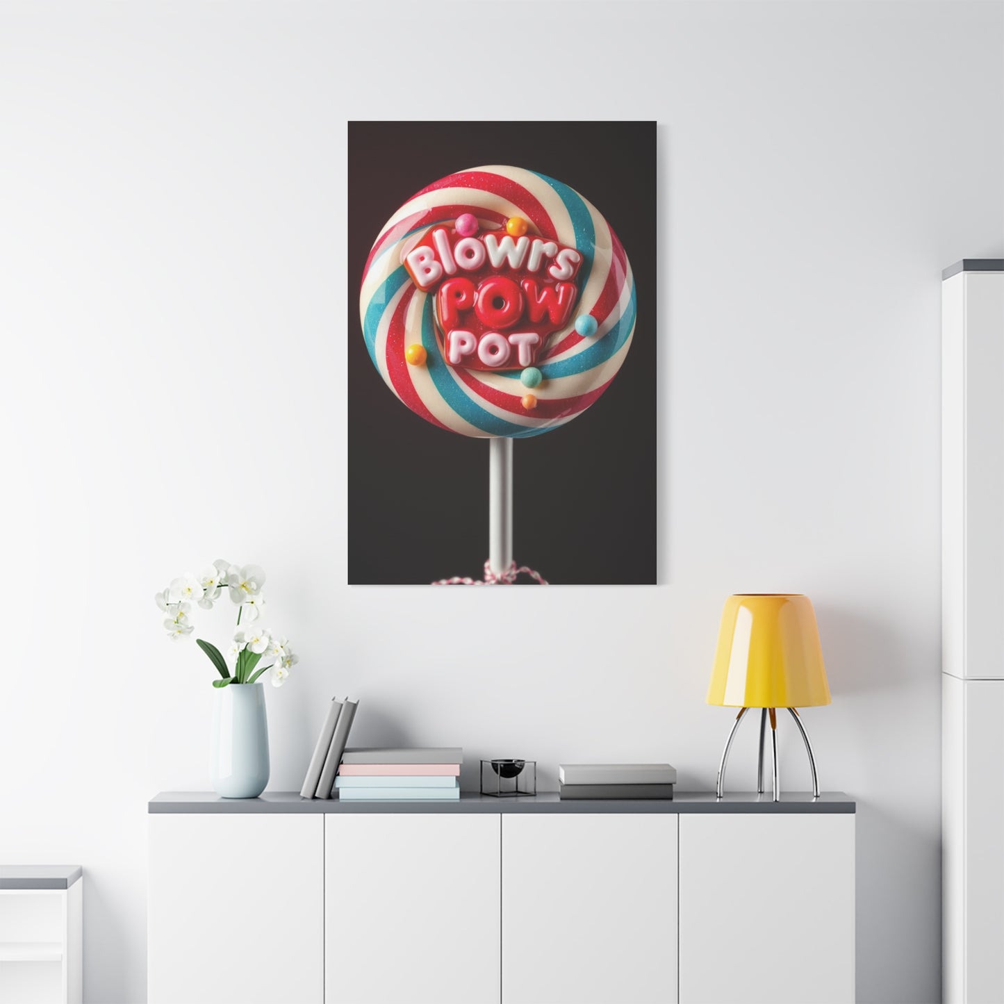 Refined Sugar Pop Vignette Wall Art & Canvas Print