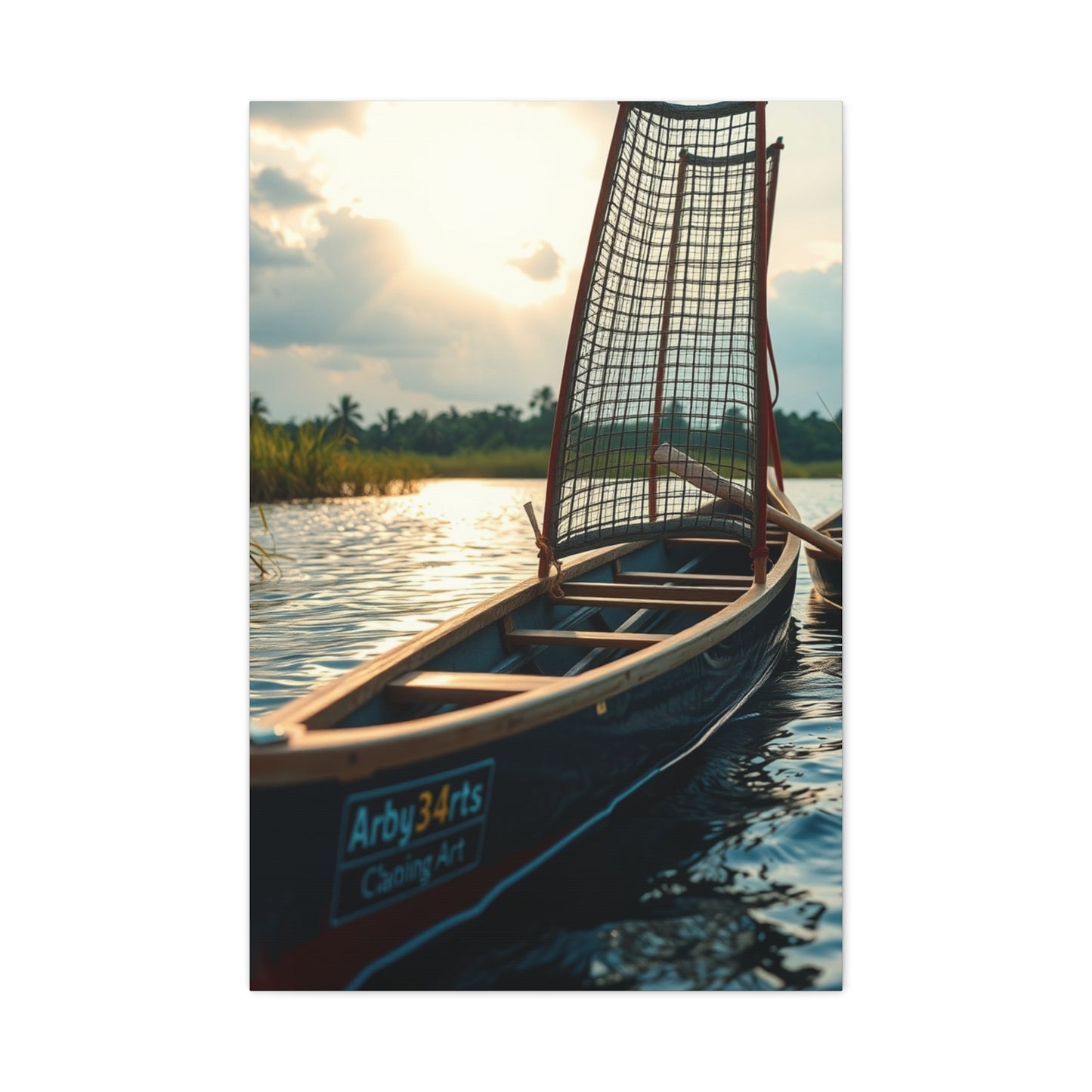 Canoe Art Luxury Canvas Wall Art & Canvas Print