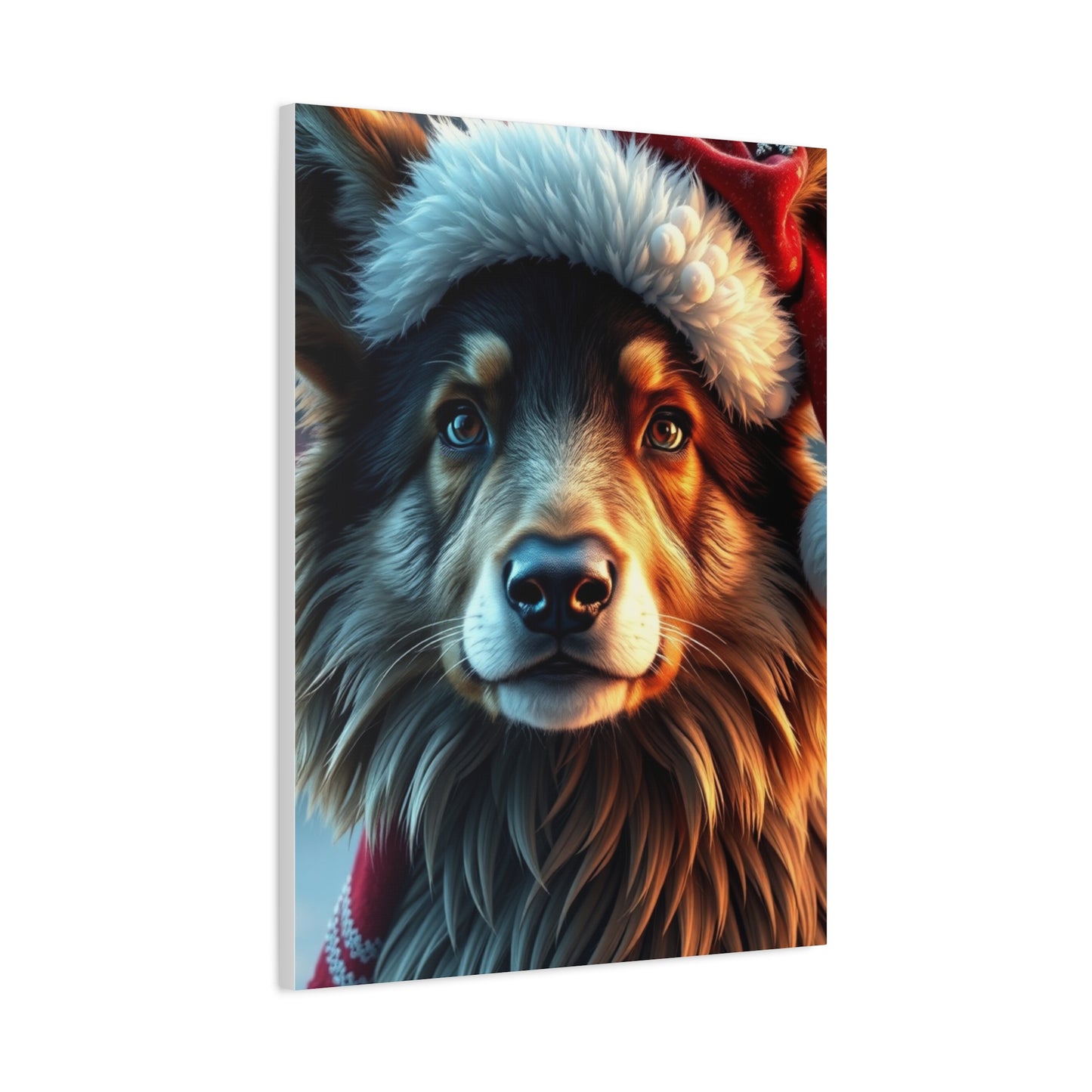 Masterpiece Christmas Animal Art Vision Wall Art & Canvas Print