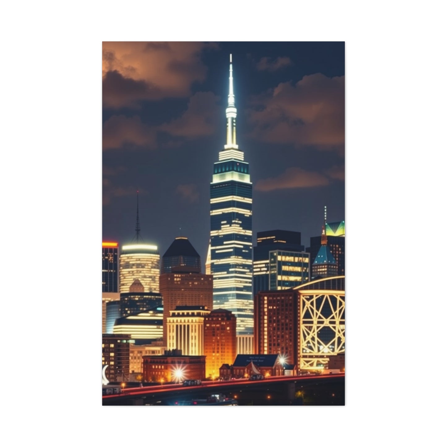 Elite NYC Skyline Art Vision Wall Art & Canvas Print