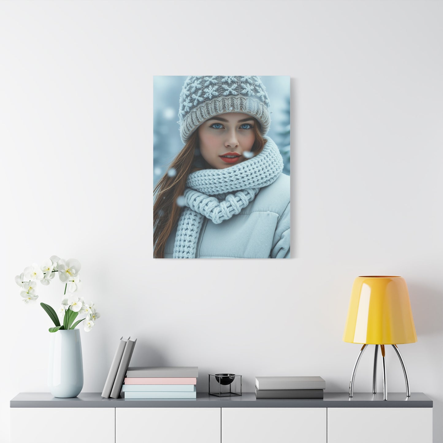 Icy Tranquility Wall Art Wall Art & Canvas Print
