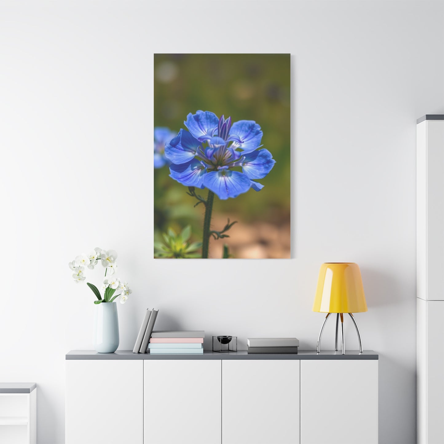 Supreme Bluebonnet Flower Art Collection Wall Art & Canvas Print
