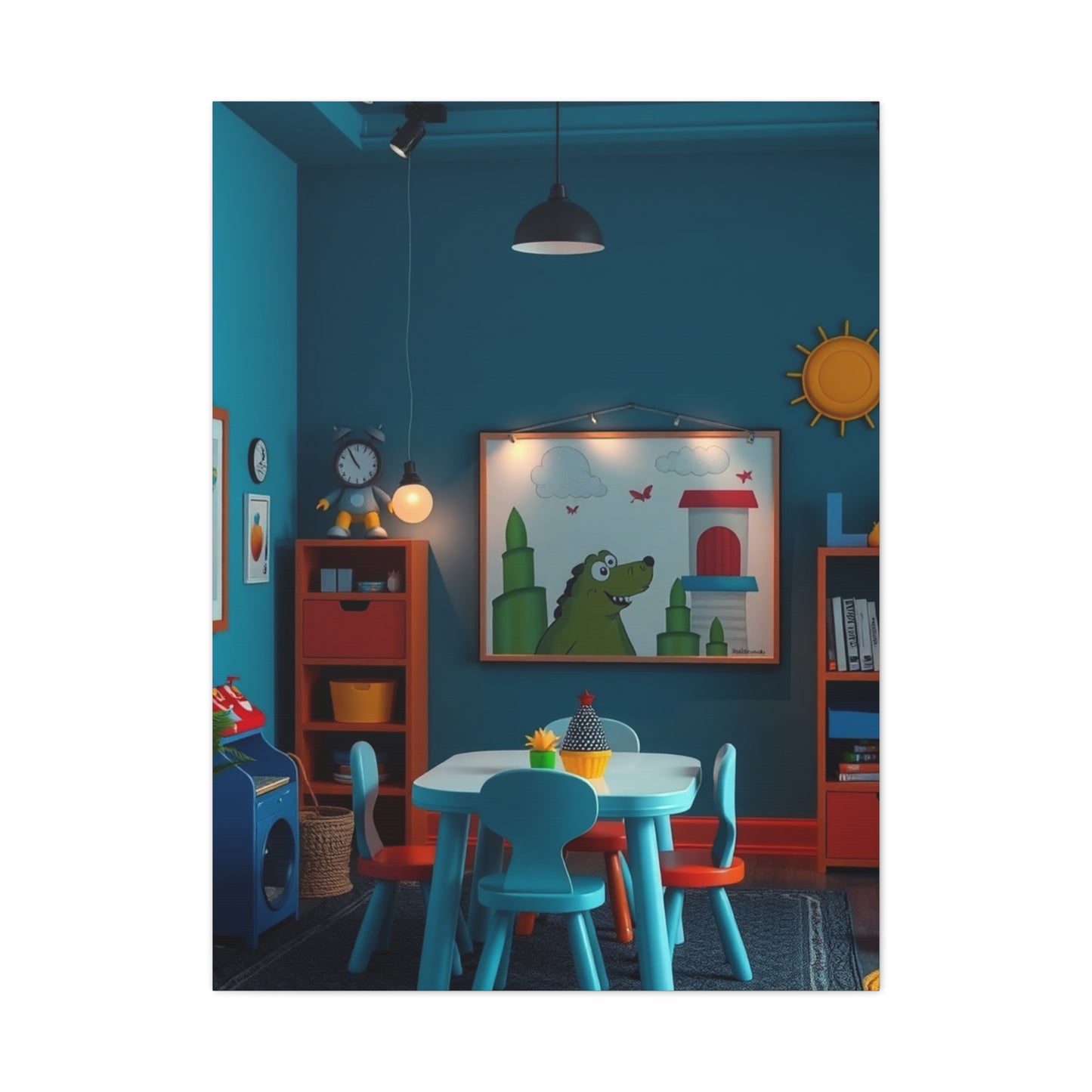 Vision Kids Playroom Art Art Wall Art & Canvas Print
