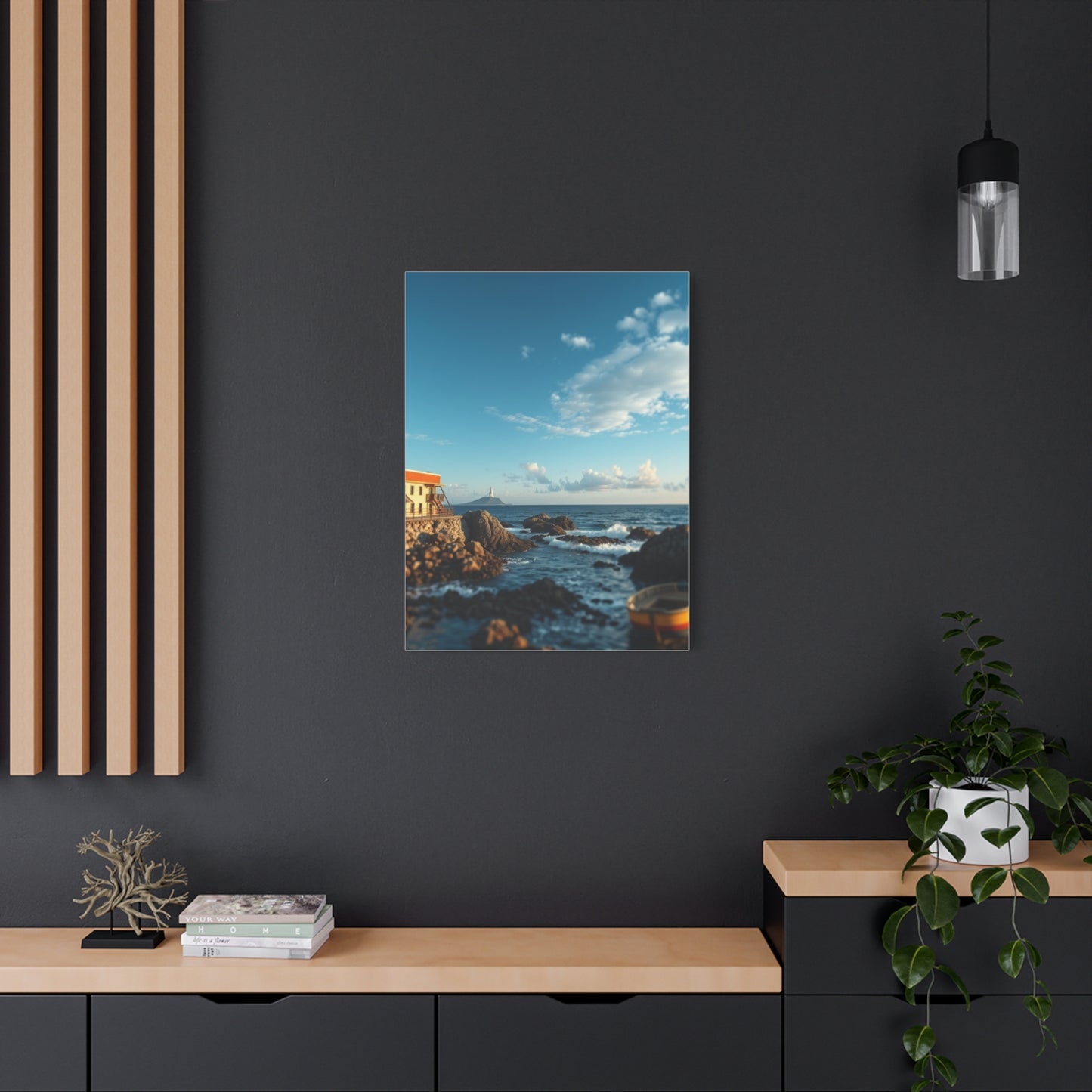 Azure Horizon Artistry Wall Art & Canvas Print