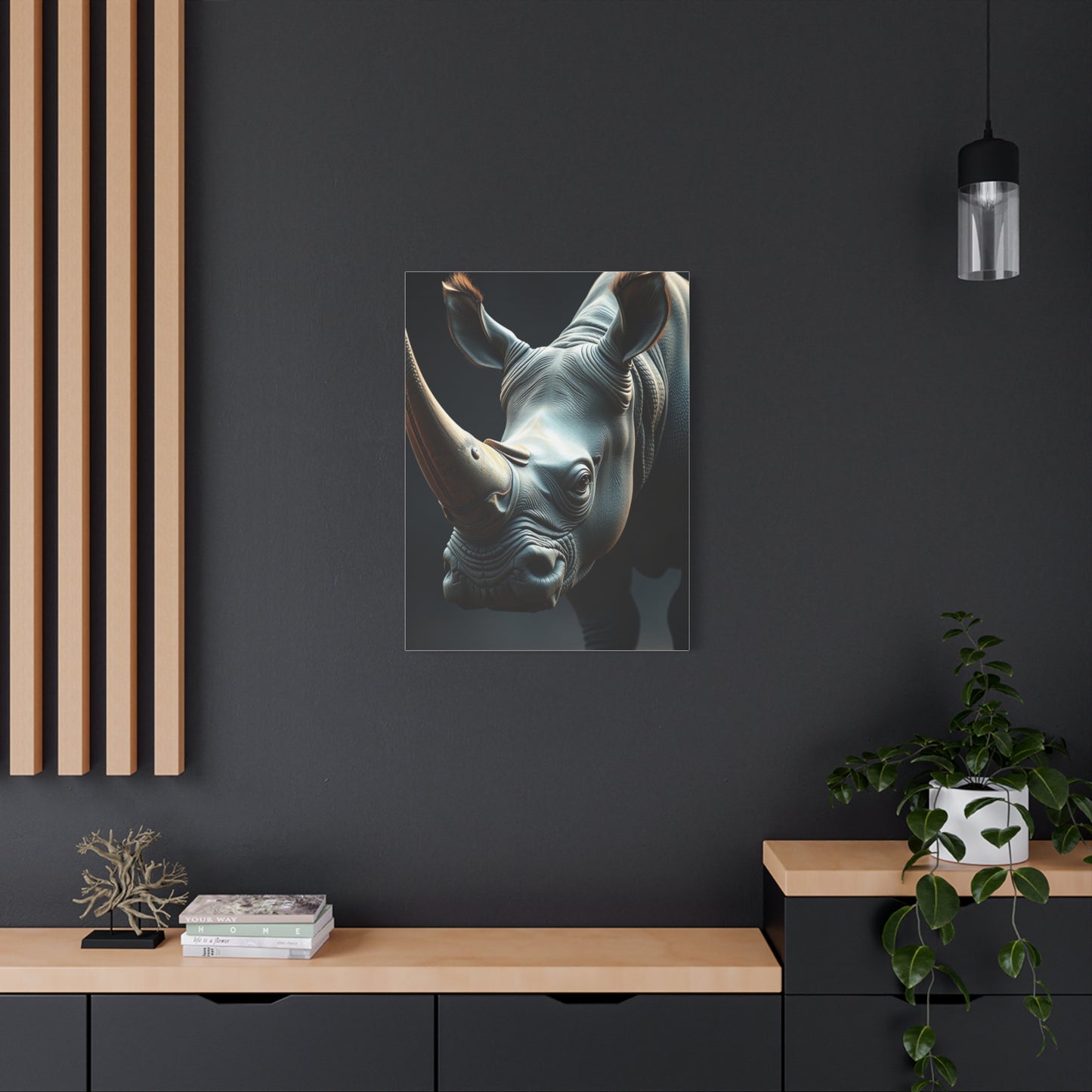 Rhinoceros Art Supreme Gallery Wall Art & Canvas Print