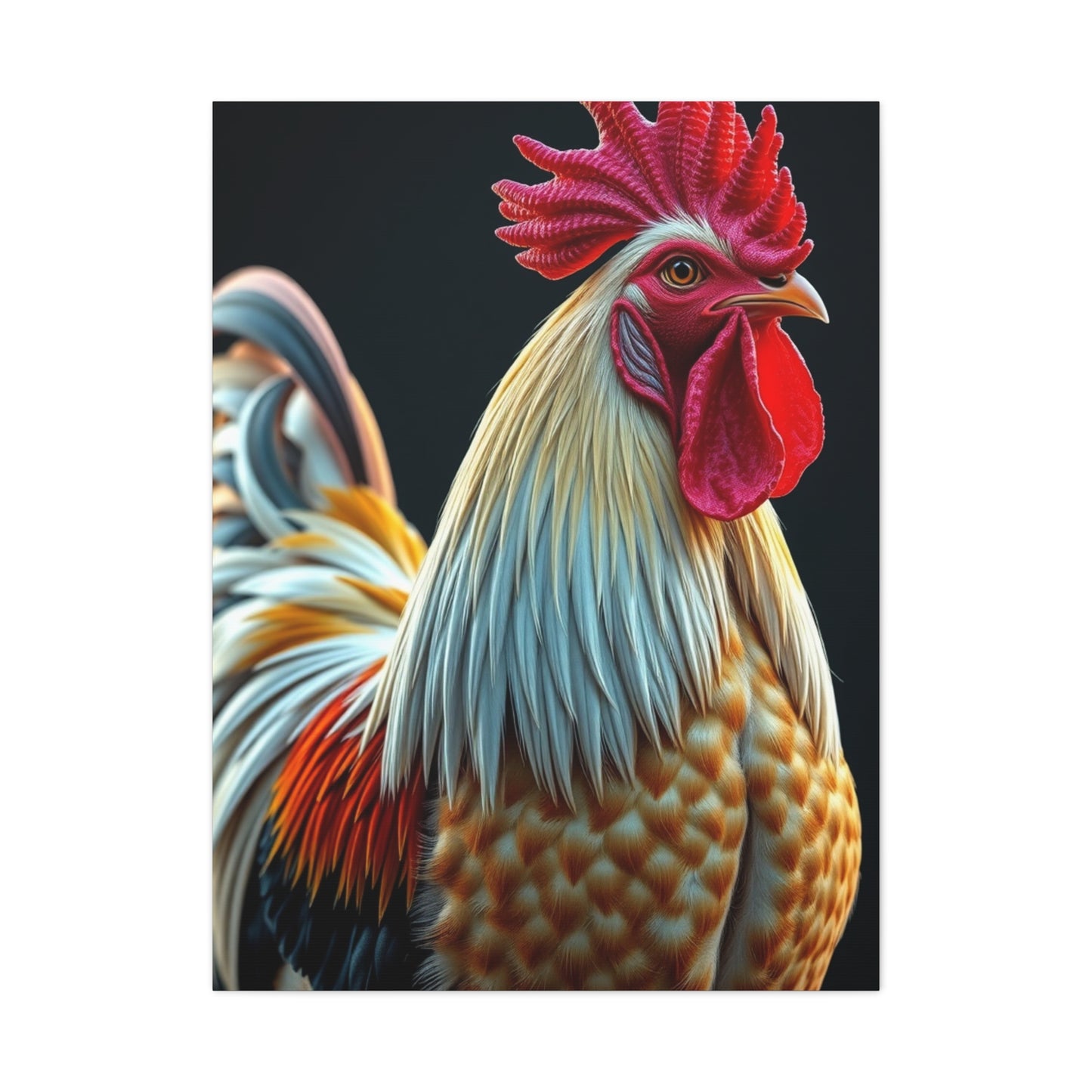 Chicken & Rooster Wall Art Supreme Gallery Wall Art & Canvas Print