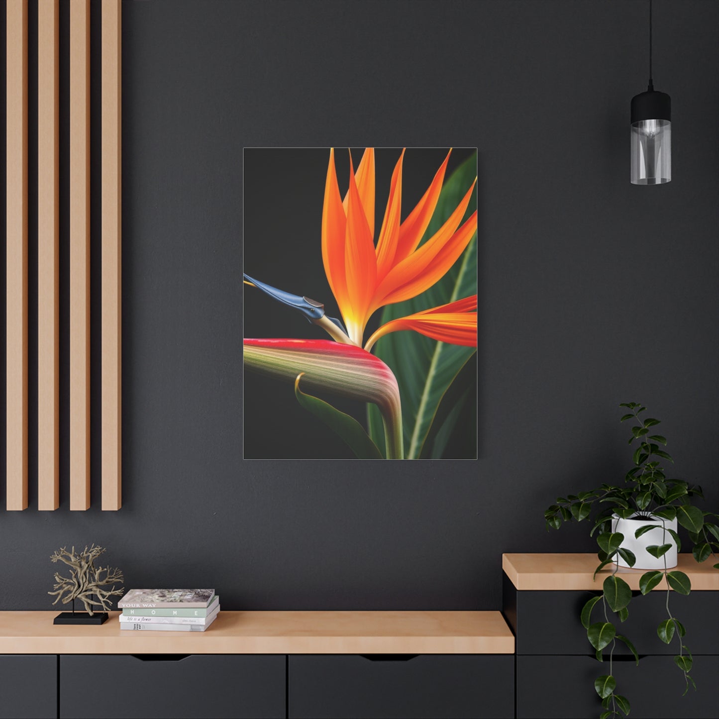 Bird of Paradise Plant Art Supreme Gallery Wall Art & Canvas Print