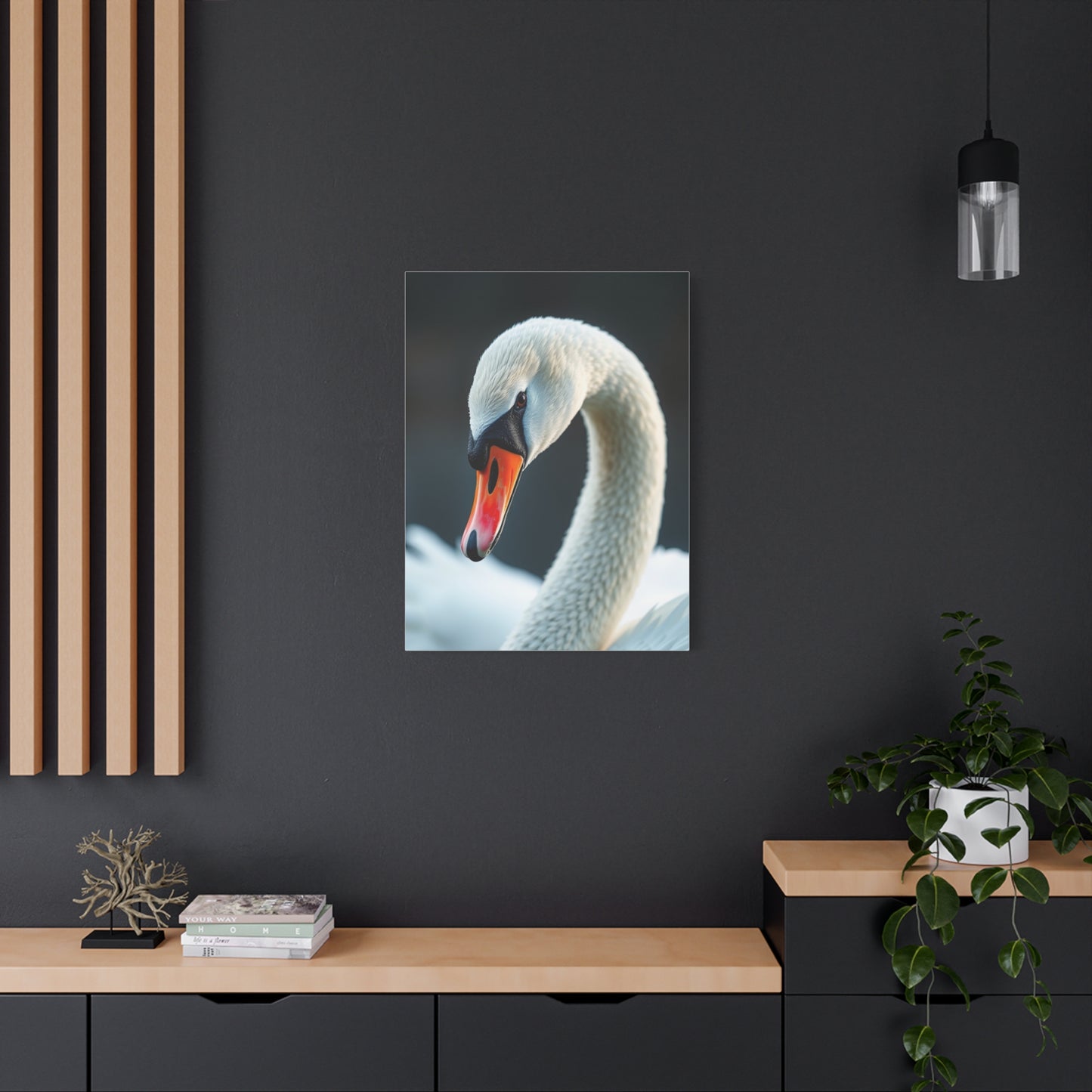 Swan Art Supreme Gallery Wall Art & Canvas Print