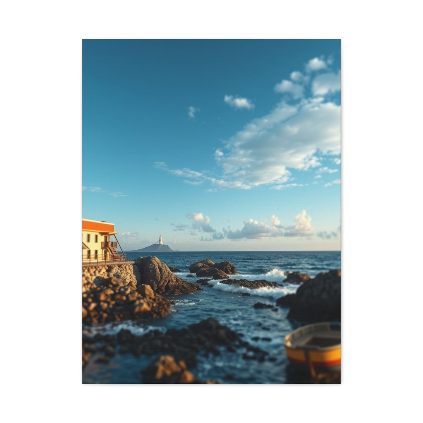 Azure Horizon Artistry Wall Art & Canvas Print