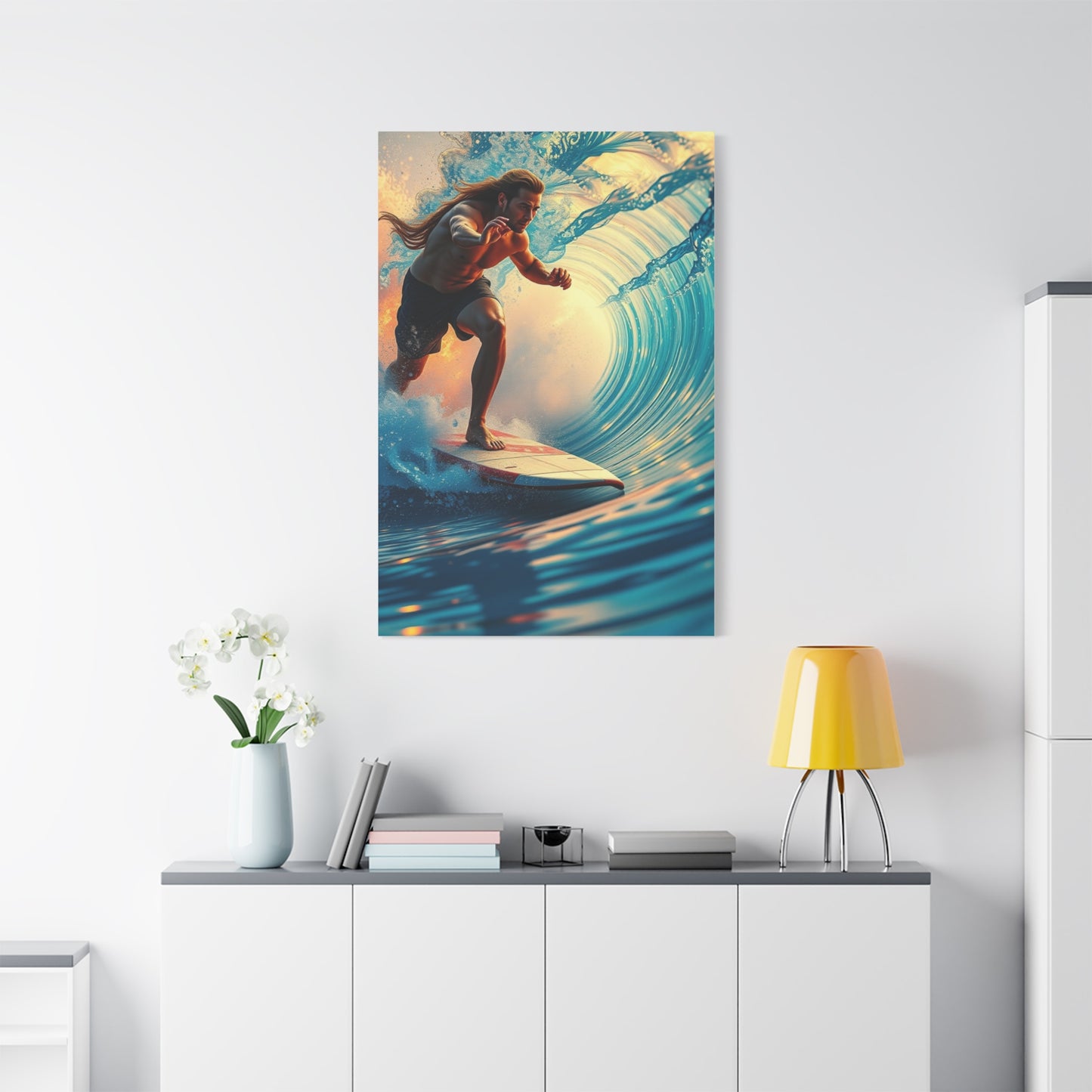 Luxe Surfscape Canvas Wall Art & Canvas Print