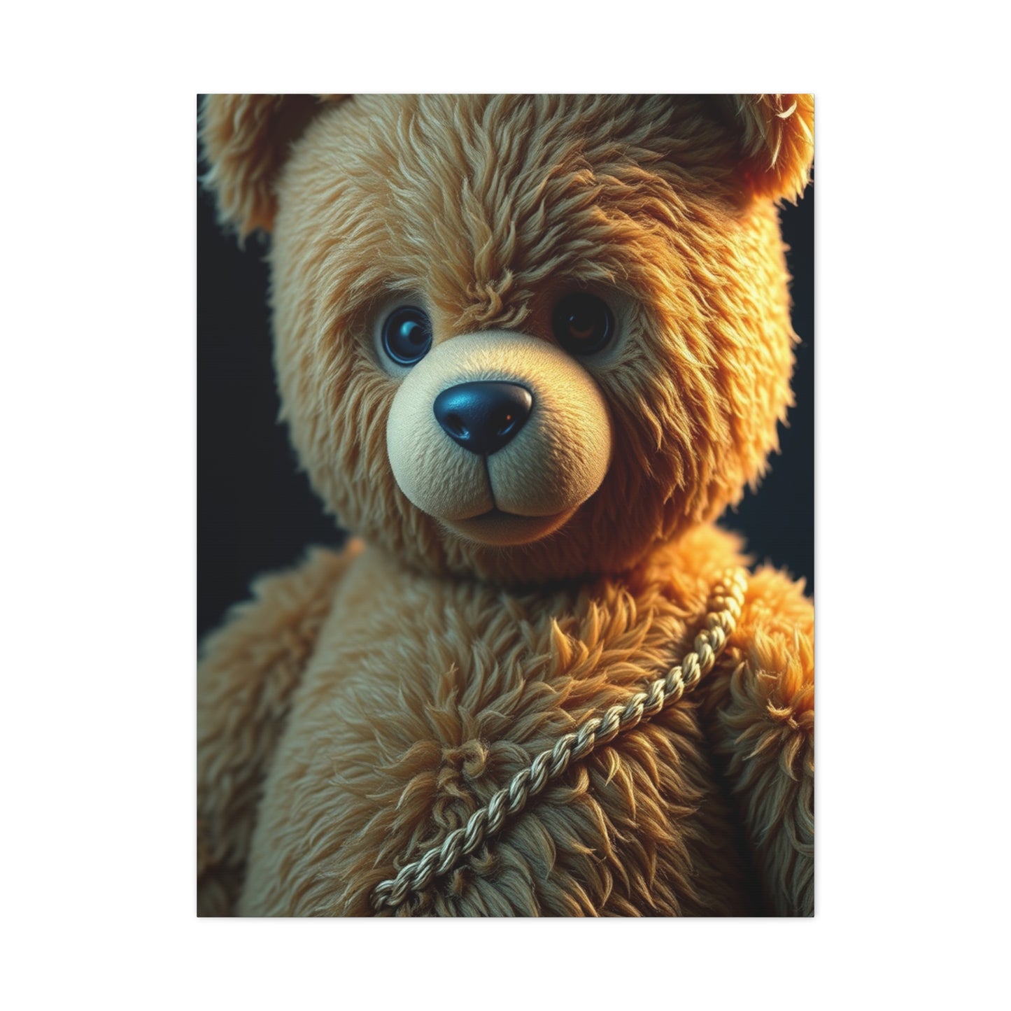Luxe Teddy Aesthetic Canvas Wall Art & Canvas Print