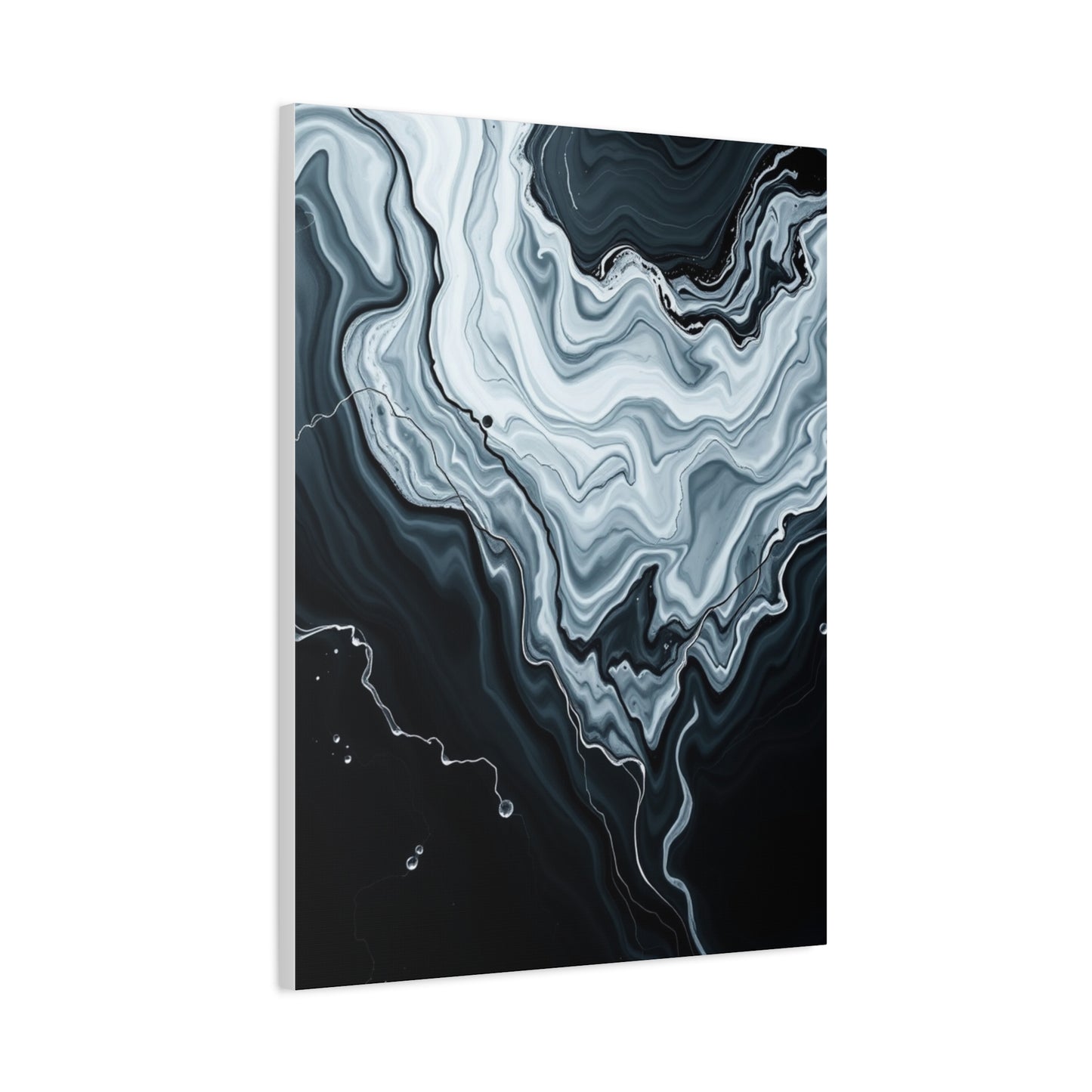 Black and White Abstract Art Supreme Gallery Wall Art & Canvas Print