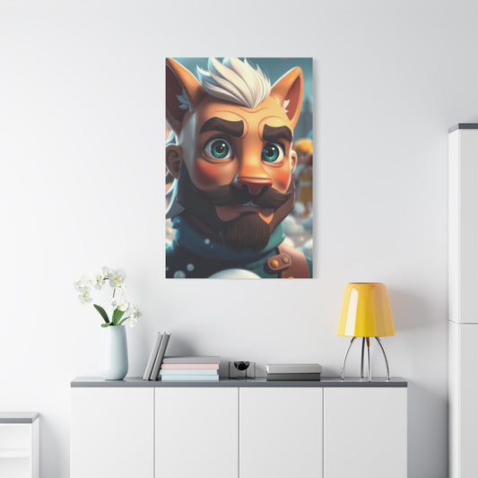 Animated Elegance Canvas Wall Art & Canvas Print