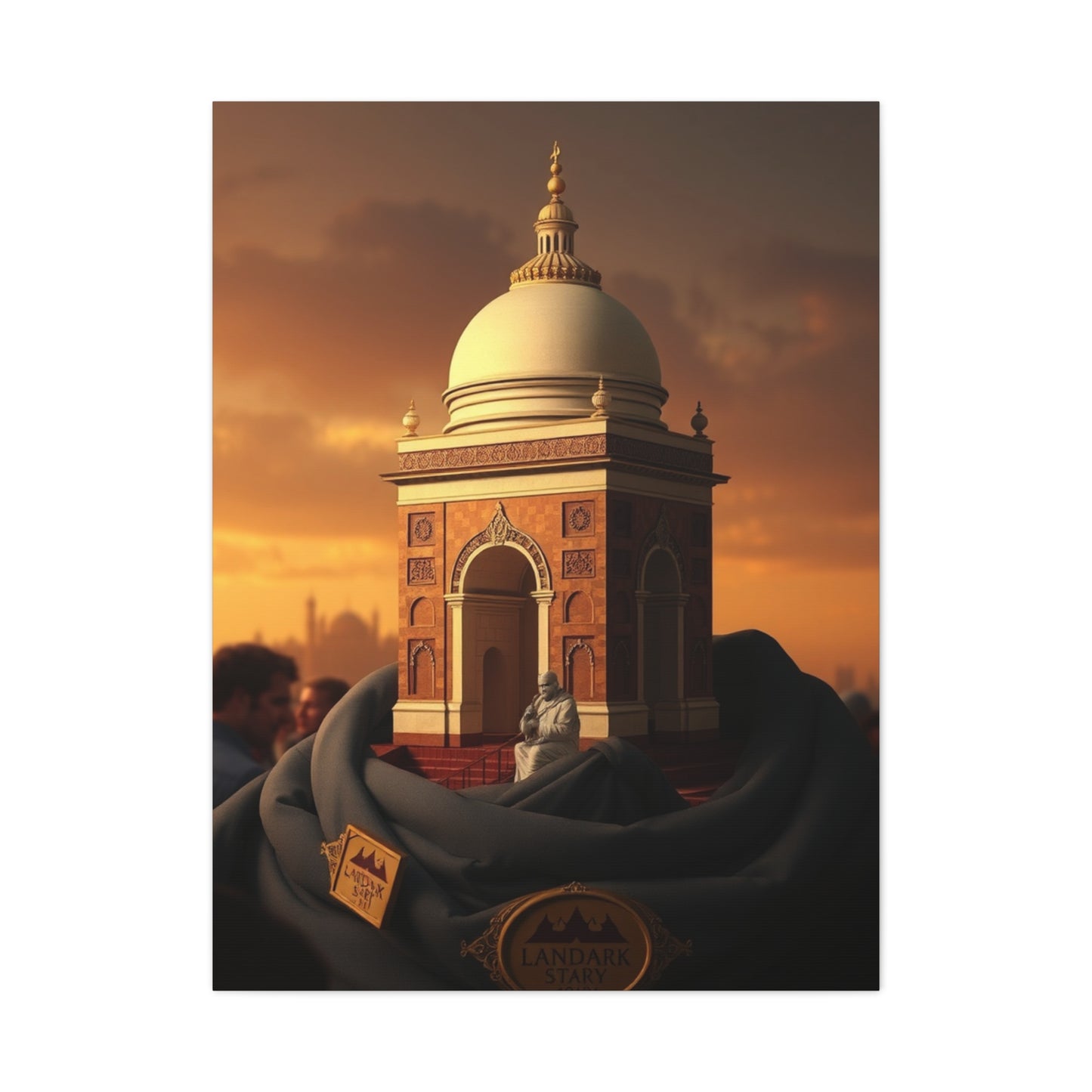 Vision Landmark Art Art Wall Art & Canvas Print