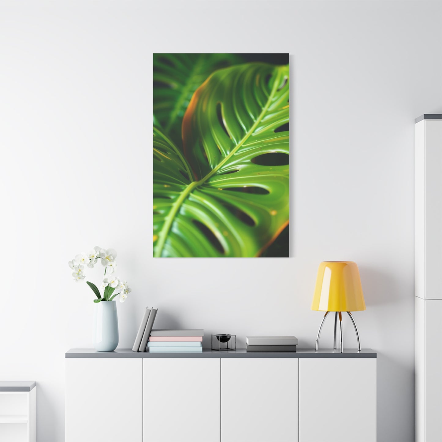 Supreme Monstera Plant Art Collection Wall Art & Canvas Print