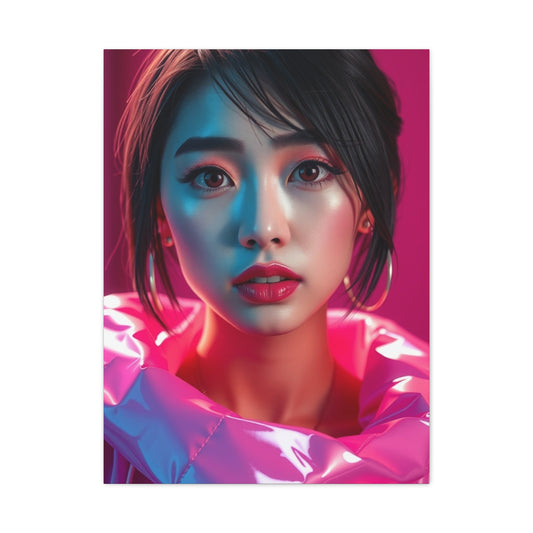 Pink Luminosity Art Wall Art & Canvas Print