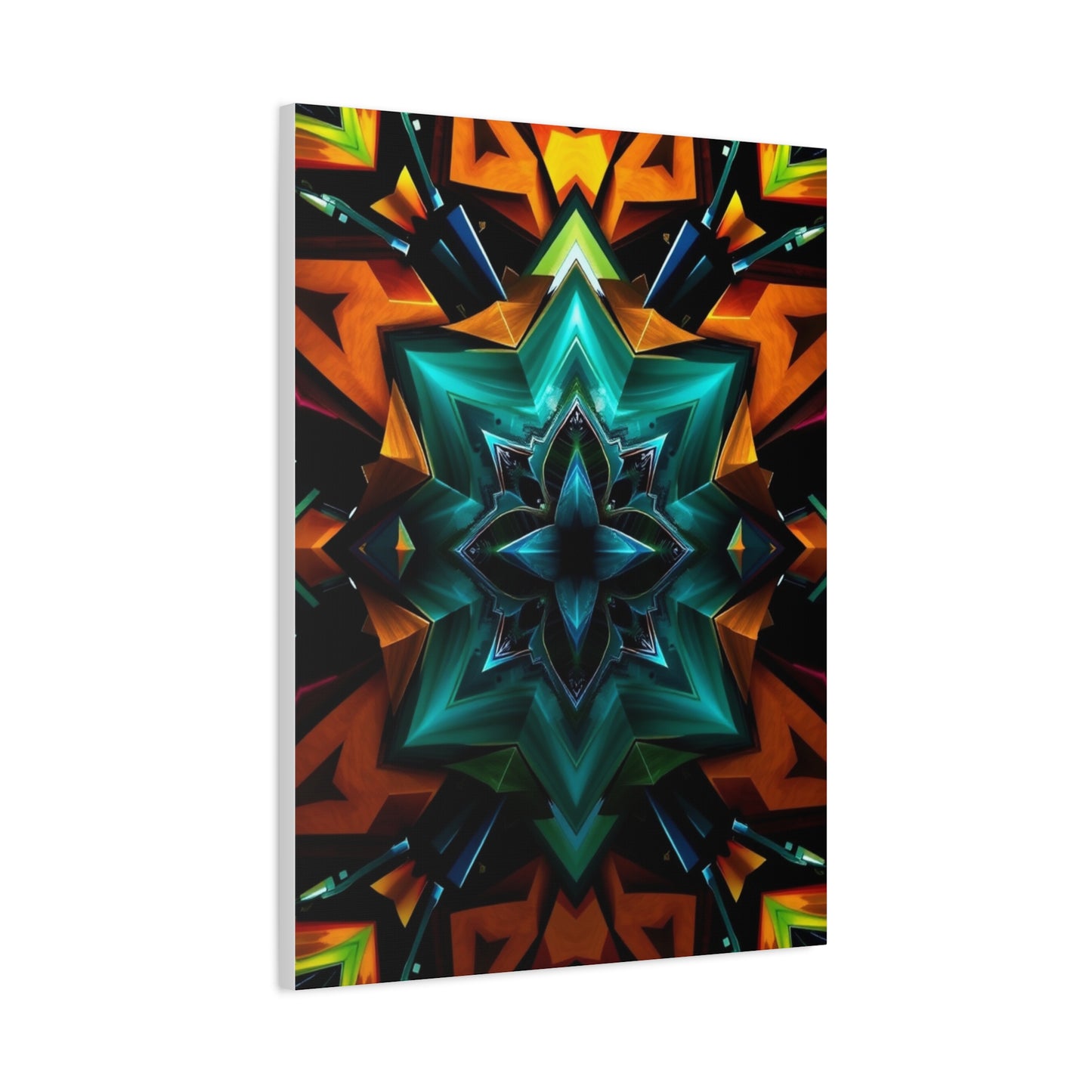 Abstract Geometric Splendor Wall Art & Canvas Print