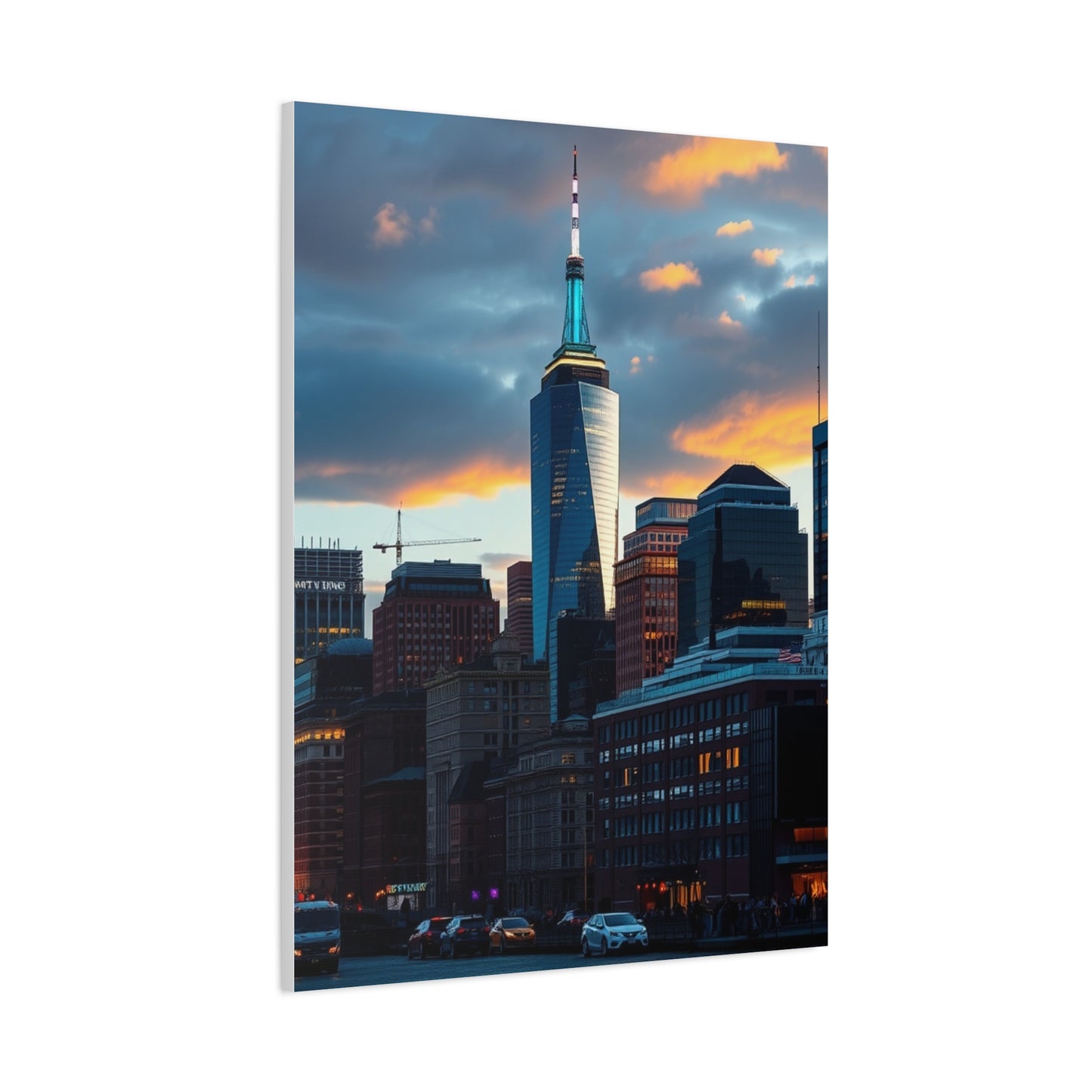 NYC Skyline Art Supreme Gallery Wall Art & Canvas Print