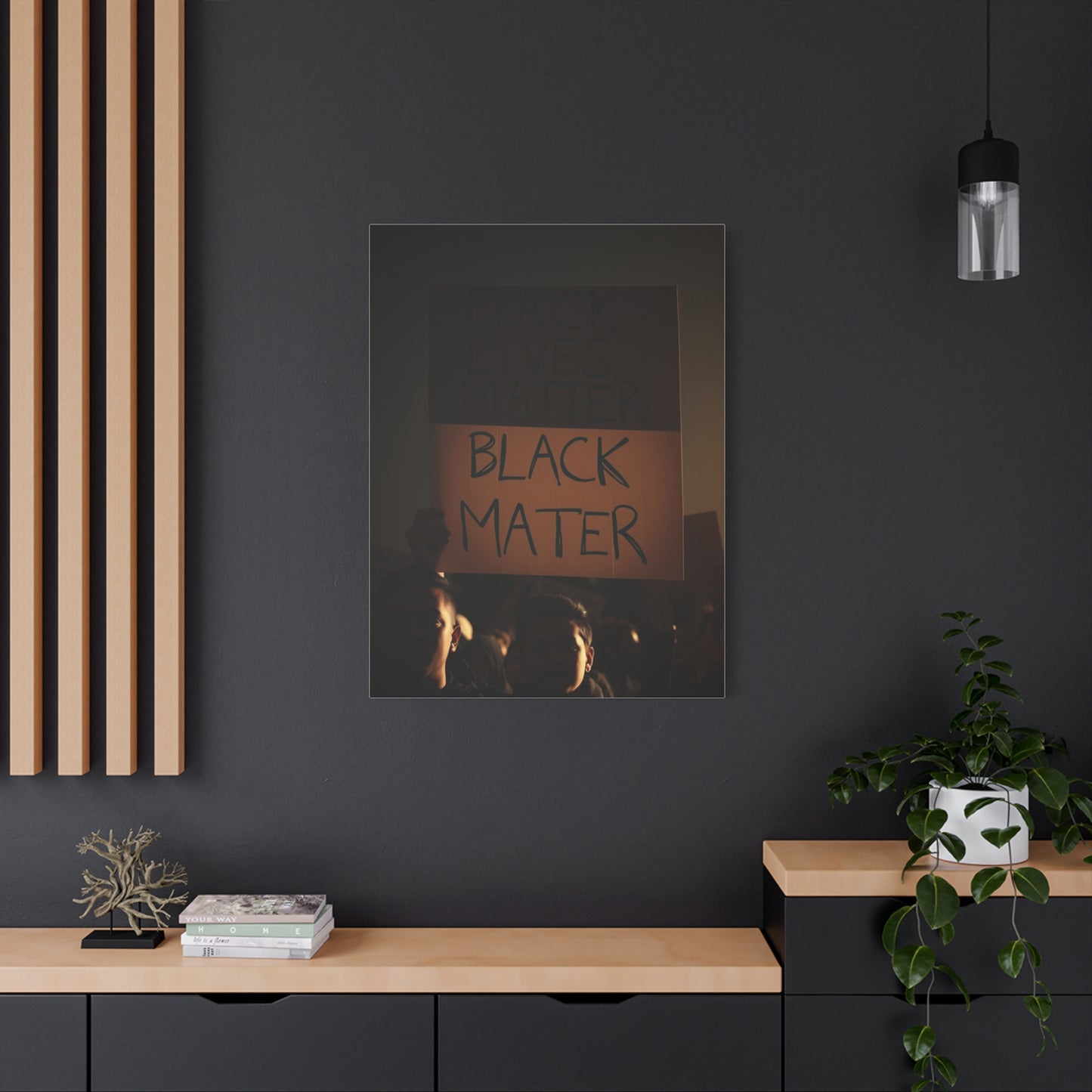 Vision Black Lives Matter Art Art Wall Art & Canvas Print