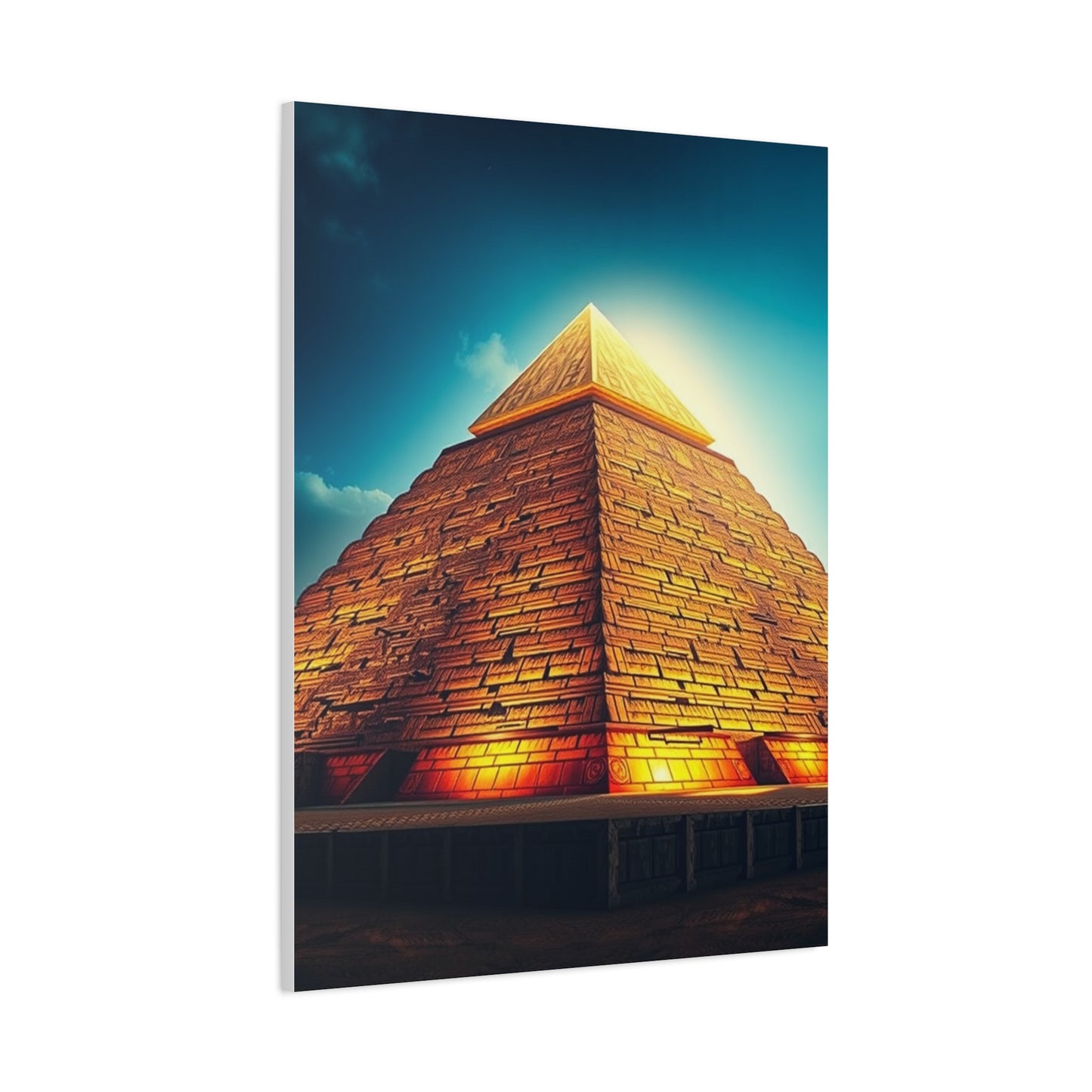 Vision Pyramid Art Art Wall Art & Canvas Print