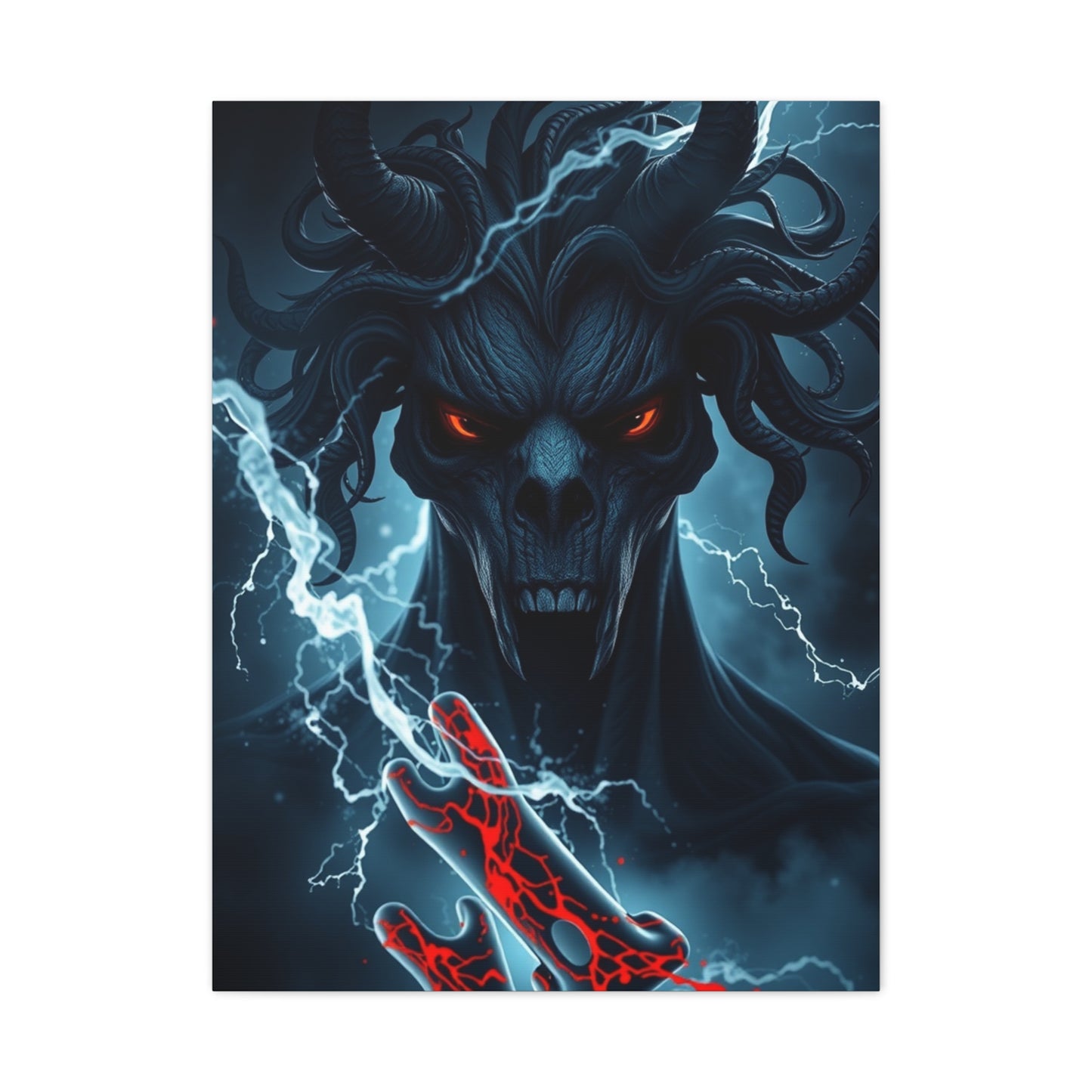 Obsidian Storm Masterpiece Wall Art & Canvas Print