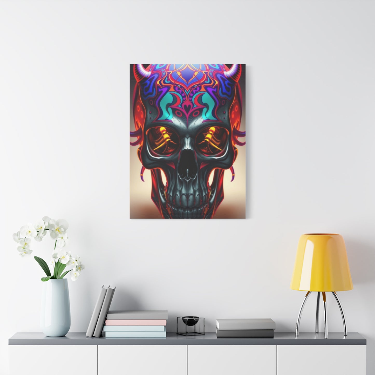 Surreal Ossuary Vision Wall Art & Canvas Print