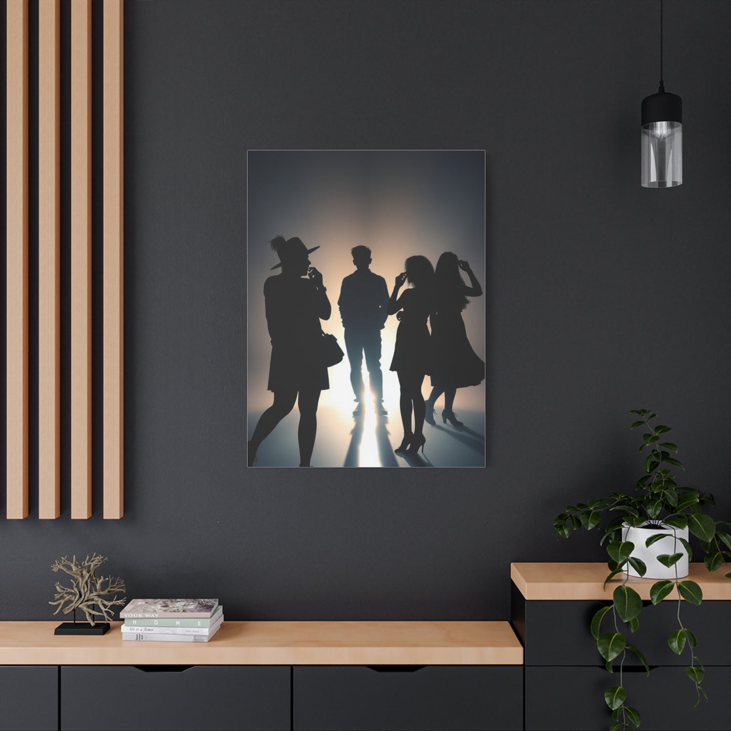 Collection Silhouettes Art Art Wall Art & Canvas Print