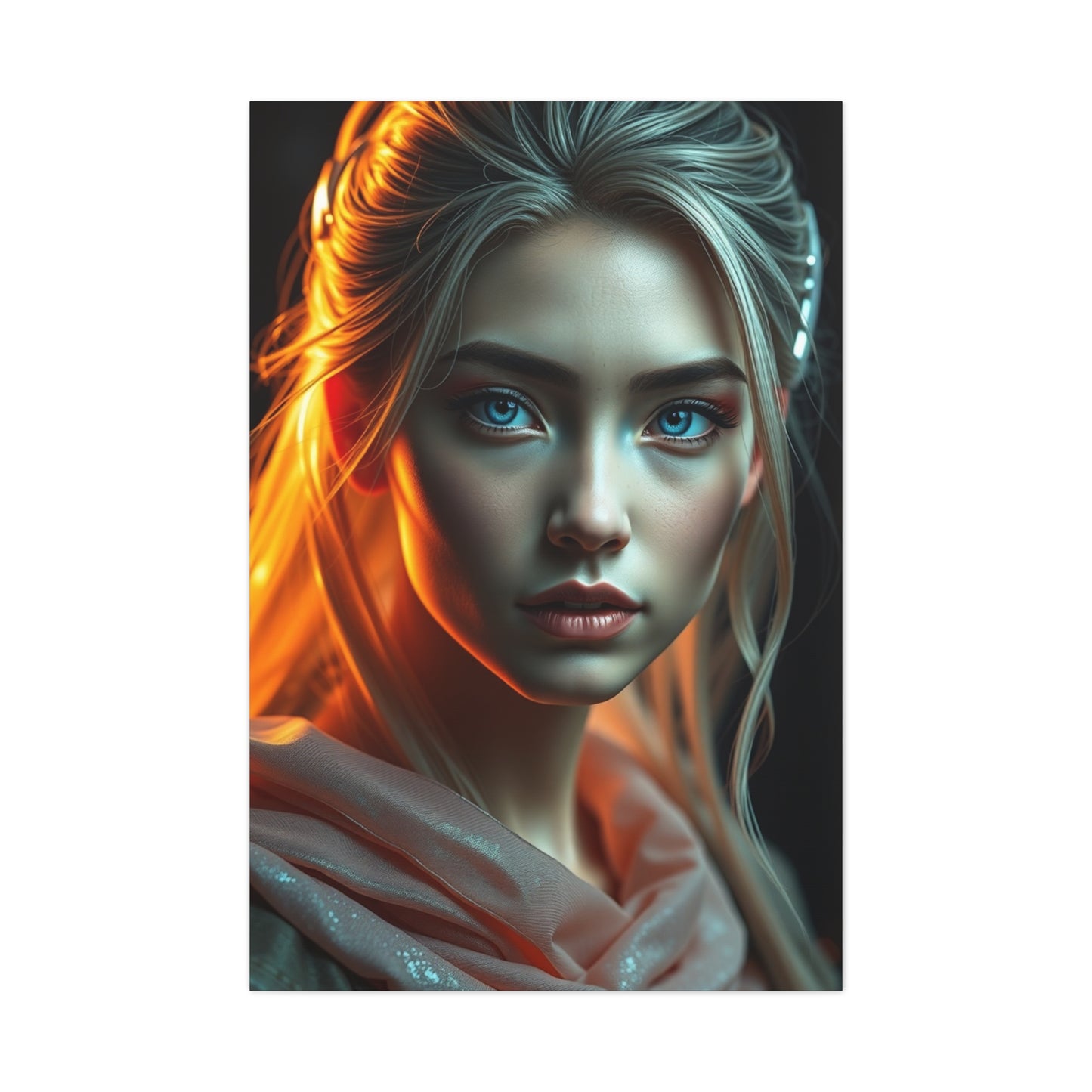 Radiant Cyber Canvas