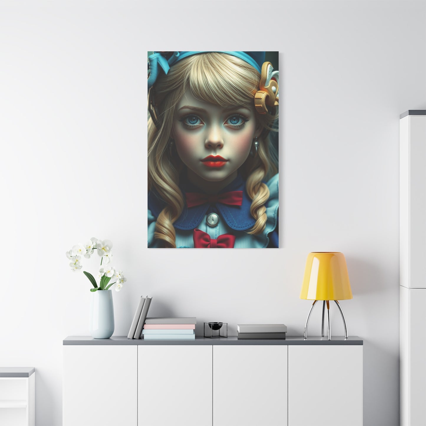 Elite Alice In Wonderland Characters Art Vision Wall Art & Canvas Print