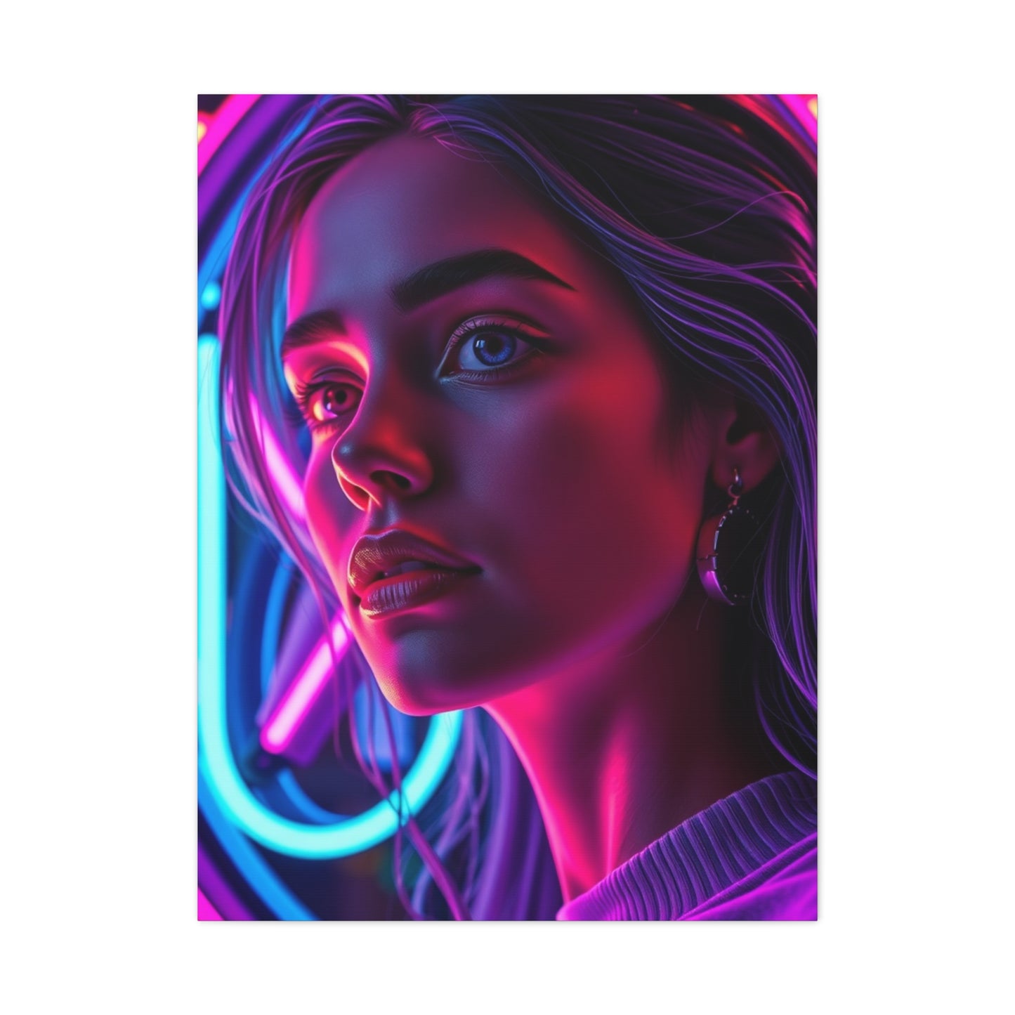 Prismatic Glow Masterpiece Wall Art & Canvas Print