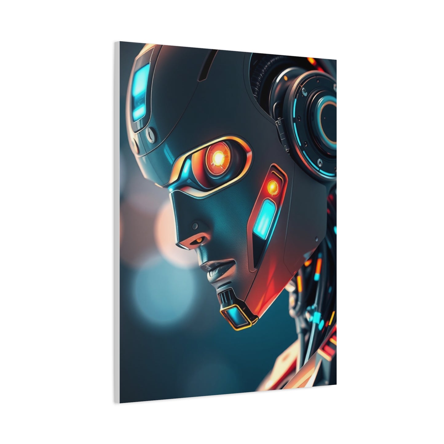 Masterpiece Robot Art Vision Wall Art & Canvas Print