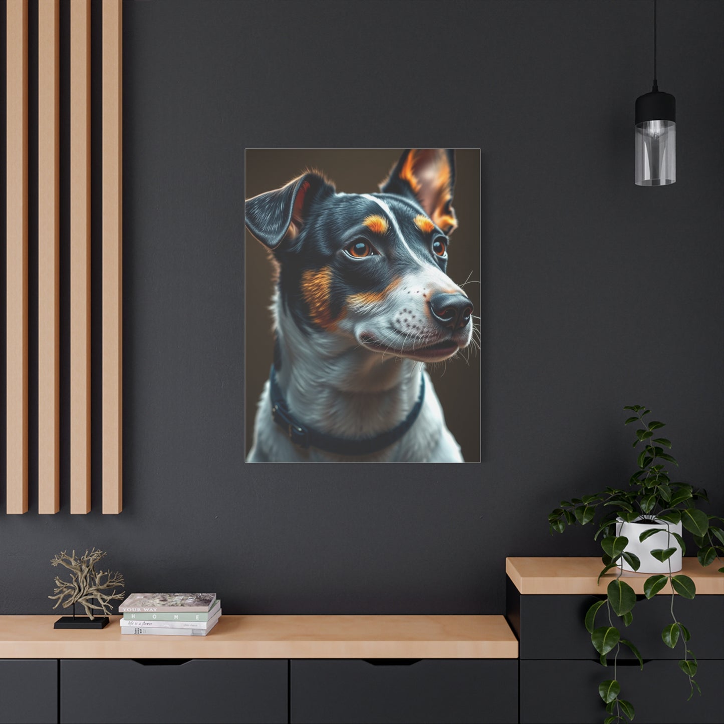 Jack Russell Terrier Art Luxury Canvas Wall Art & Canvas Print
