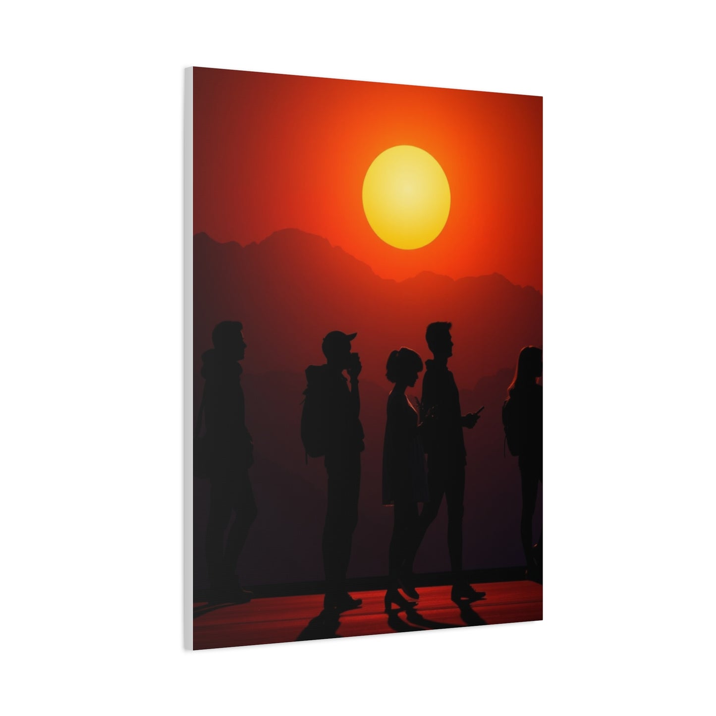 Silhouettes Art Supreme Gallery Wall Art & Canvas Print