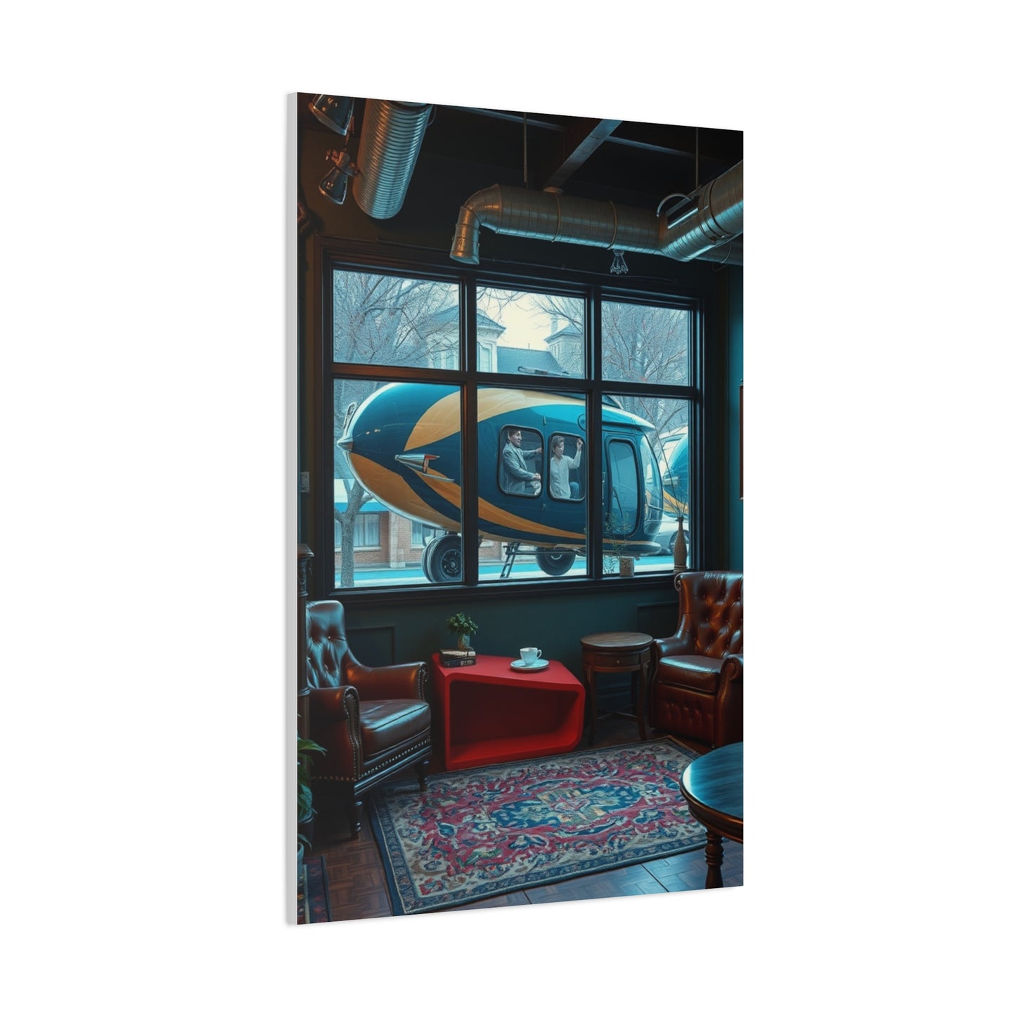 Retro Mosaic Masterpiece Wall Art & Canvas Print