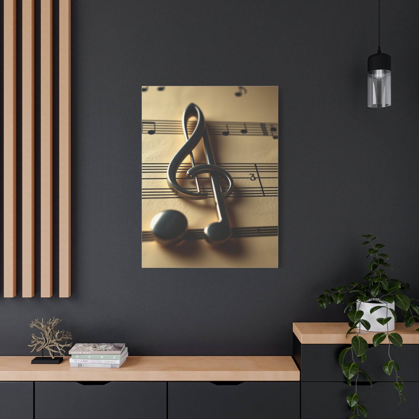 Supreme Musical Notes Art Collection Wall Art & Canvas Print
