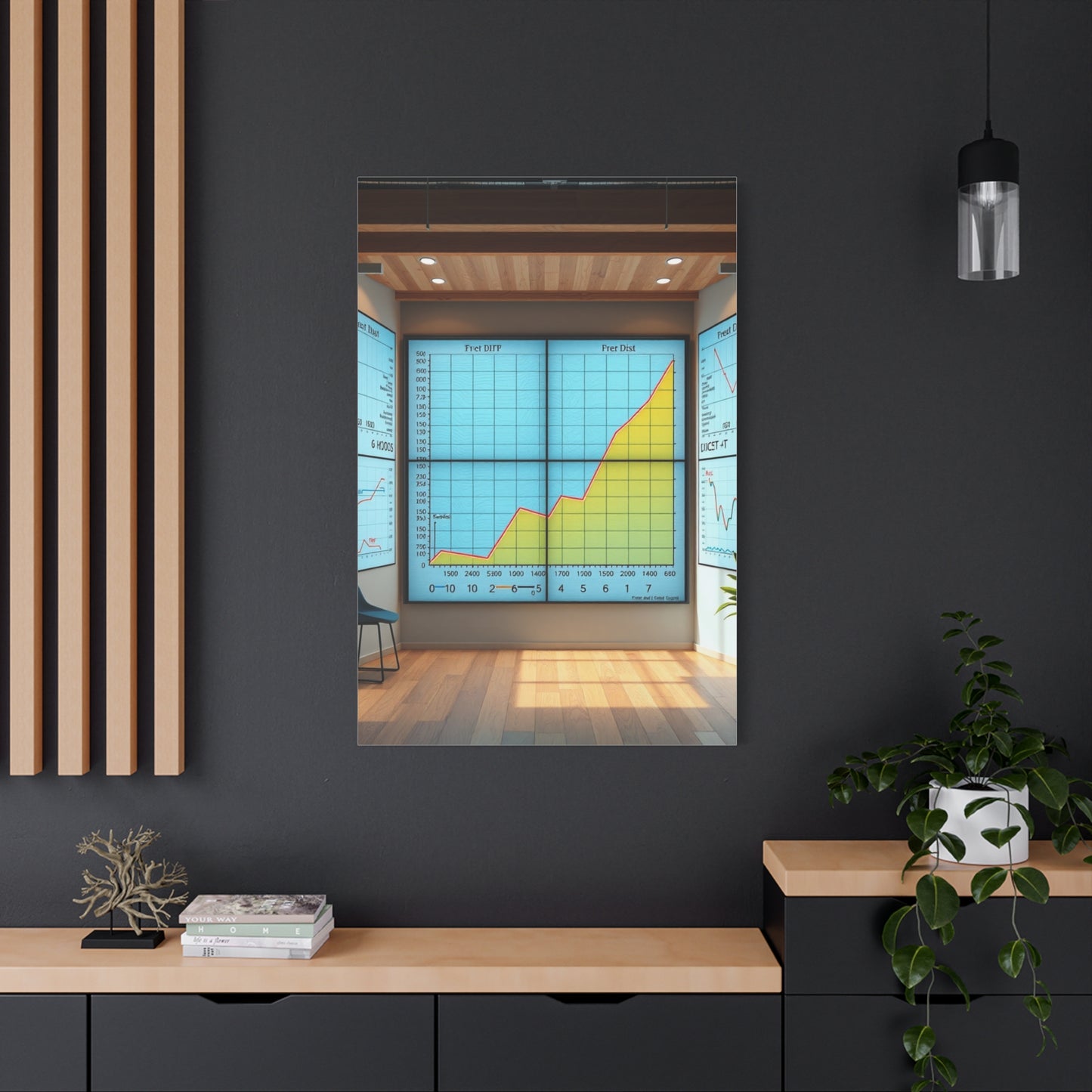 Vision Modern Math Art for Creative Spaces Art Wall Art & Canvas Print