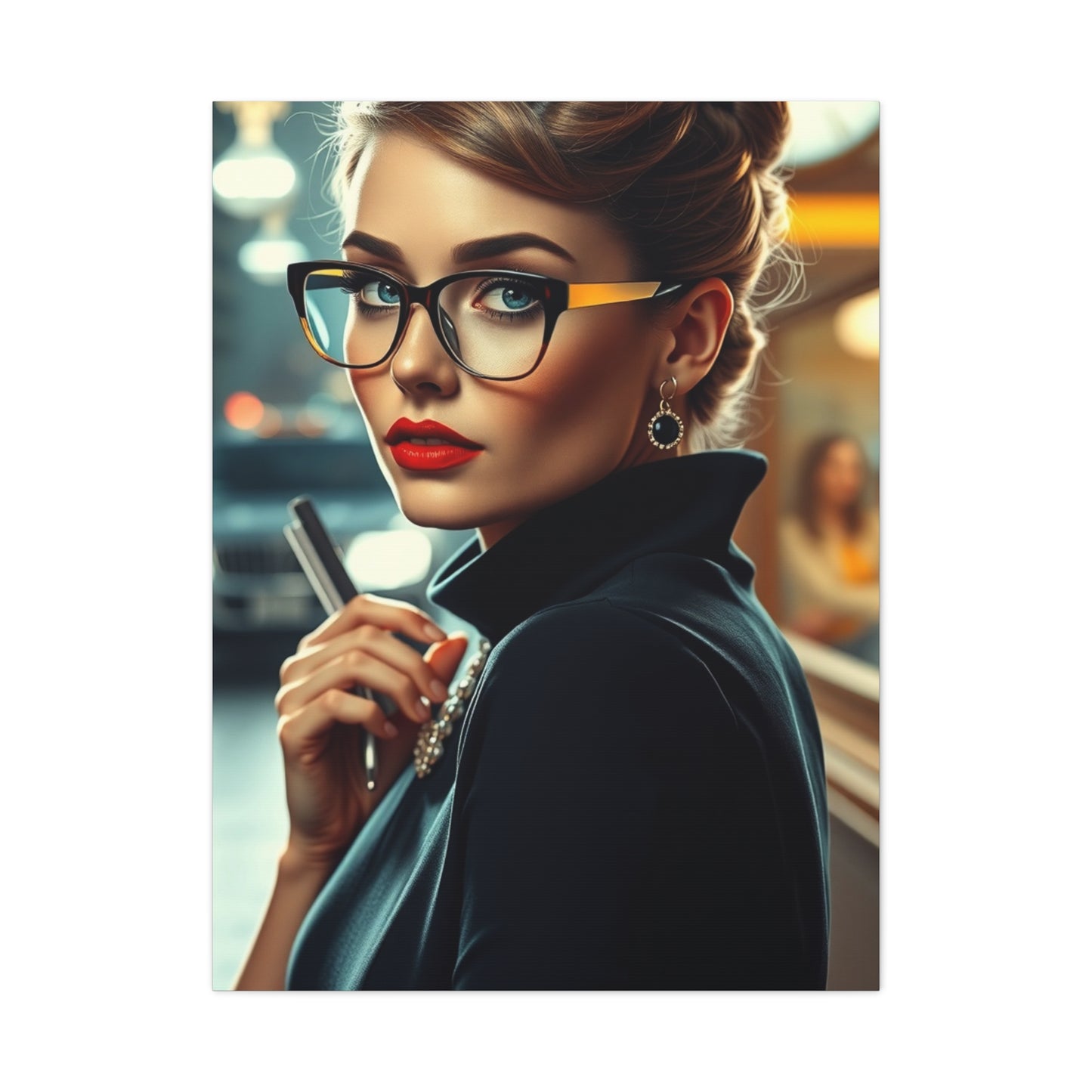 Collection Breakfast At Tiffany’s Characters Art Art Wall Art & Canvas Print