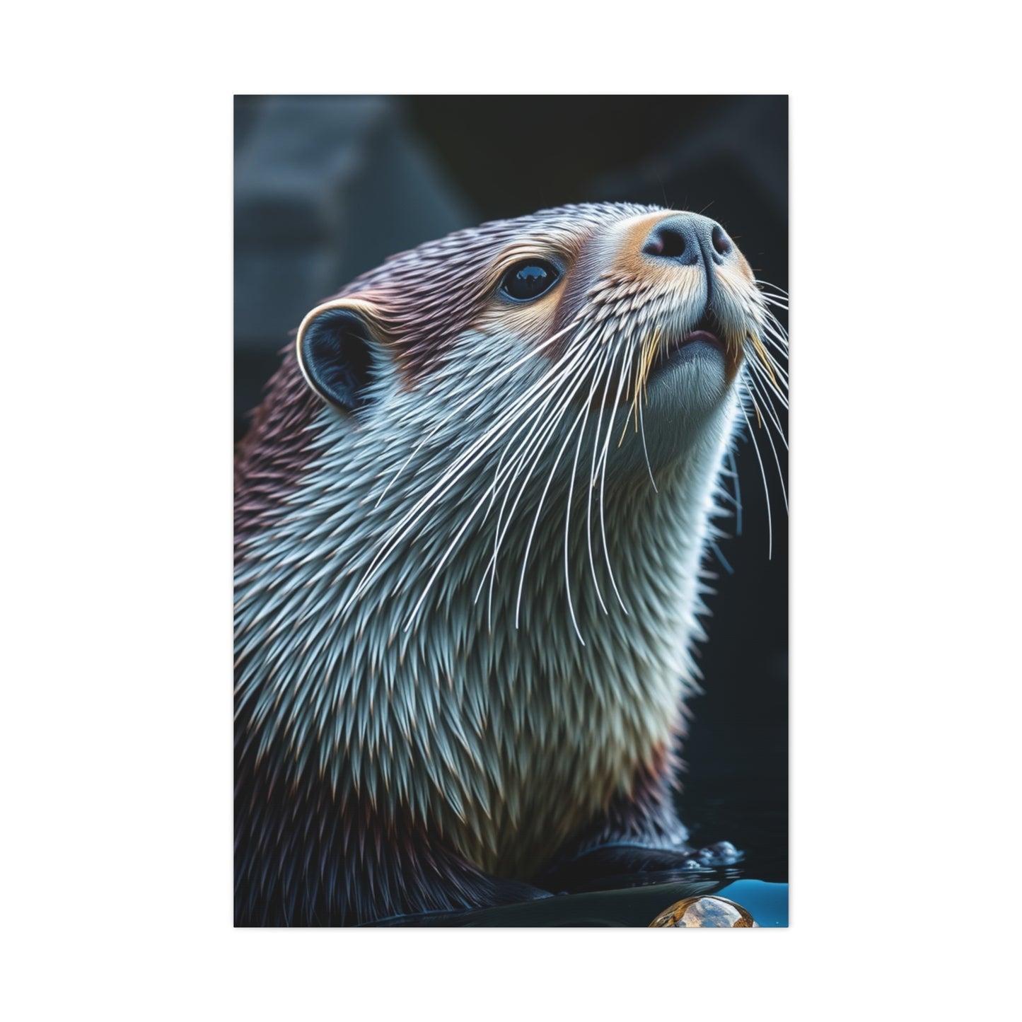 Masterpiece Otter Art Vision Wall Art & Canvas Print